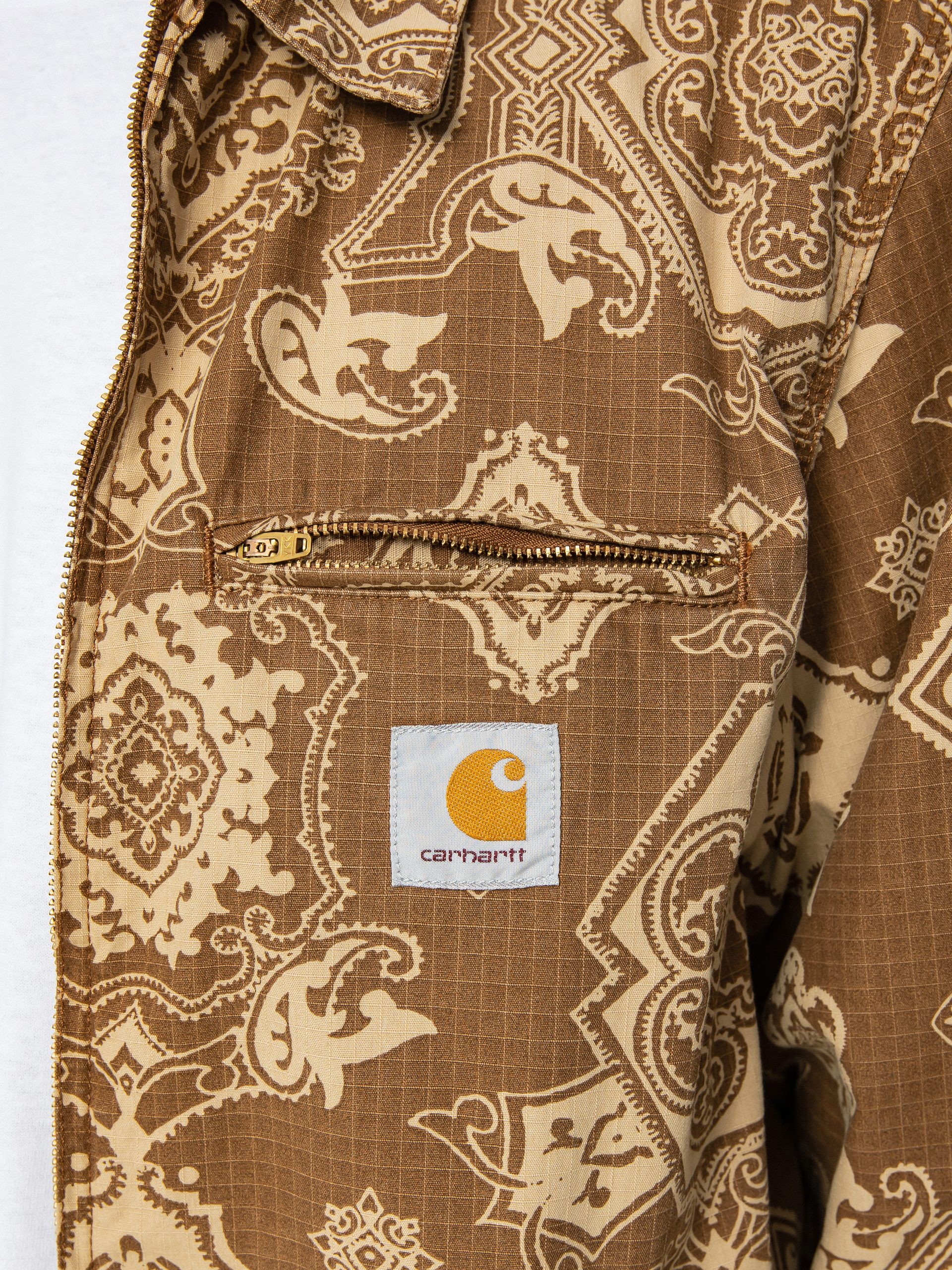 Carhartt WIP Detroit Dzseki (verse print/hamilton brown)