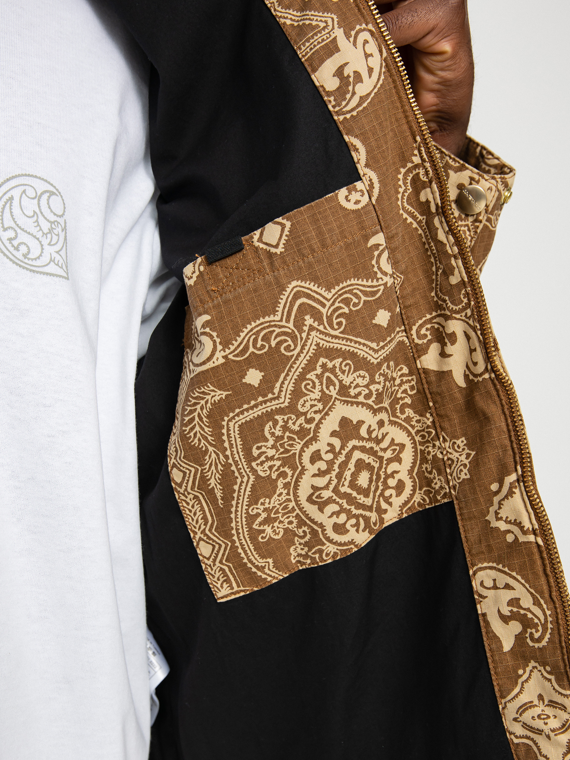 Carhartt WIP Detroit Dzseki (verse print/hamilton brown)