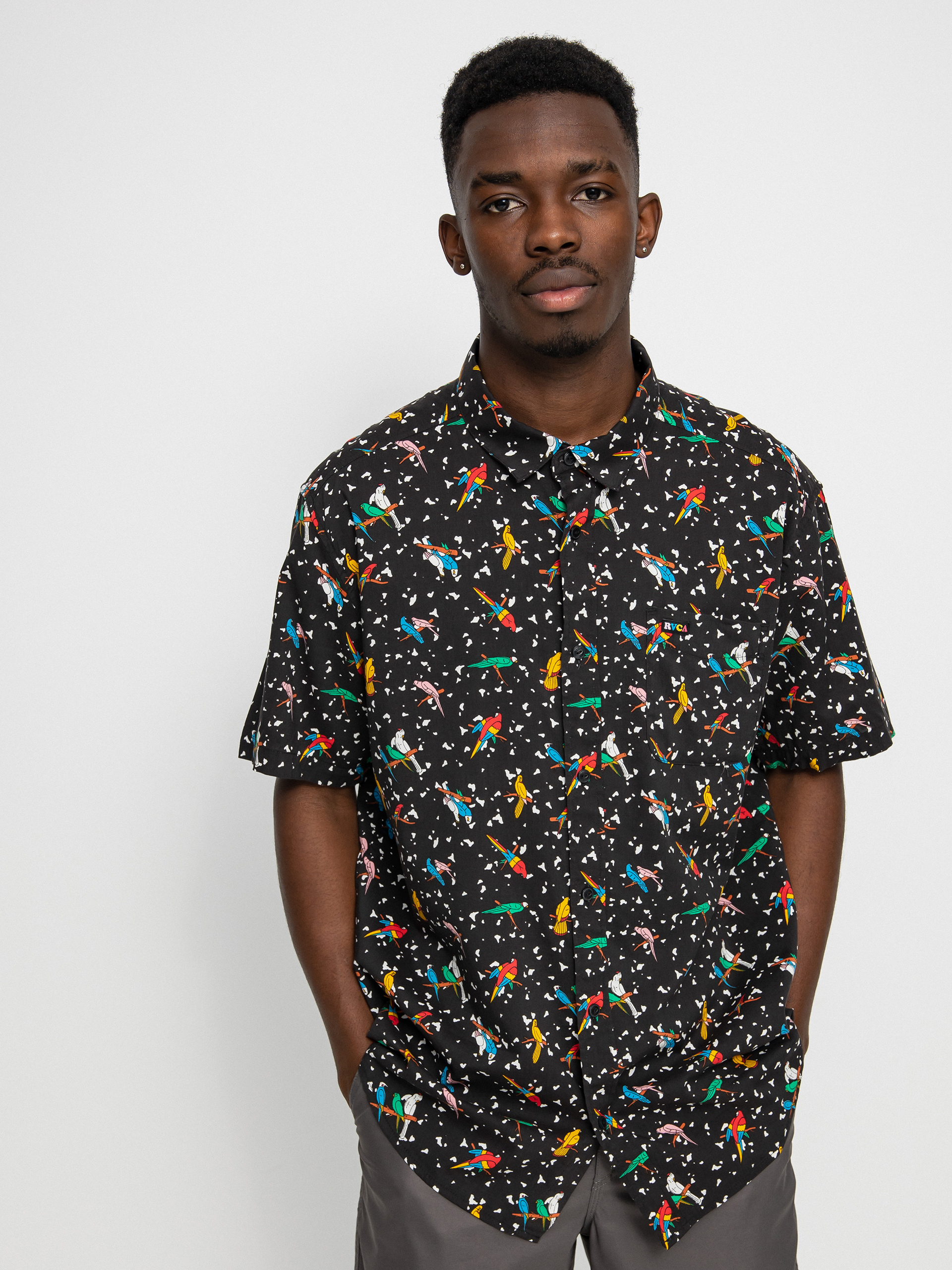 RVCA Lp X Klw Parrots Ing (black)