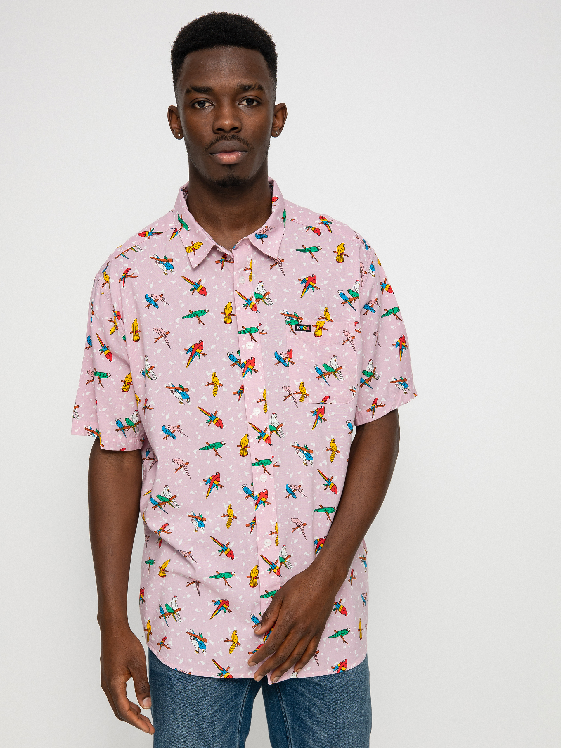 RVCA Lp X Klw Parrots Ing (pink)