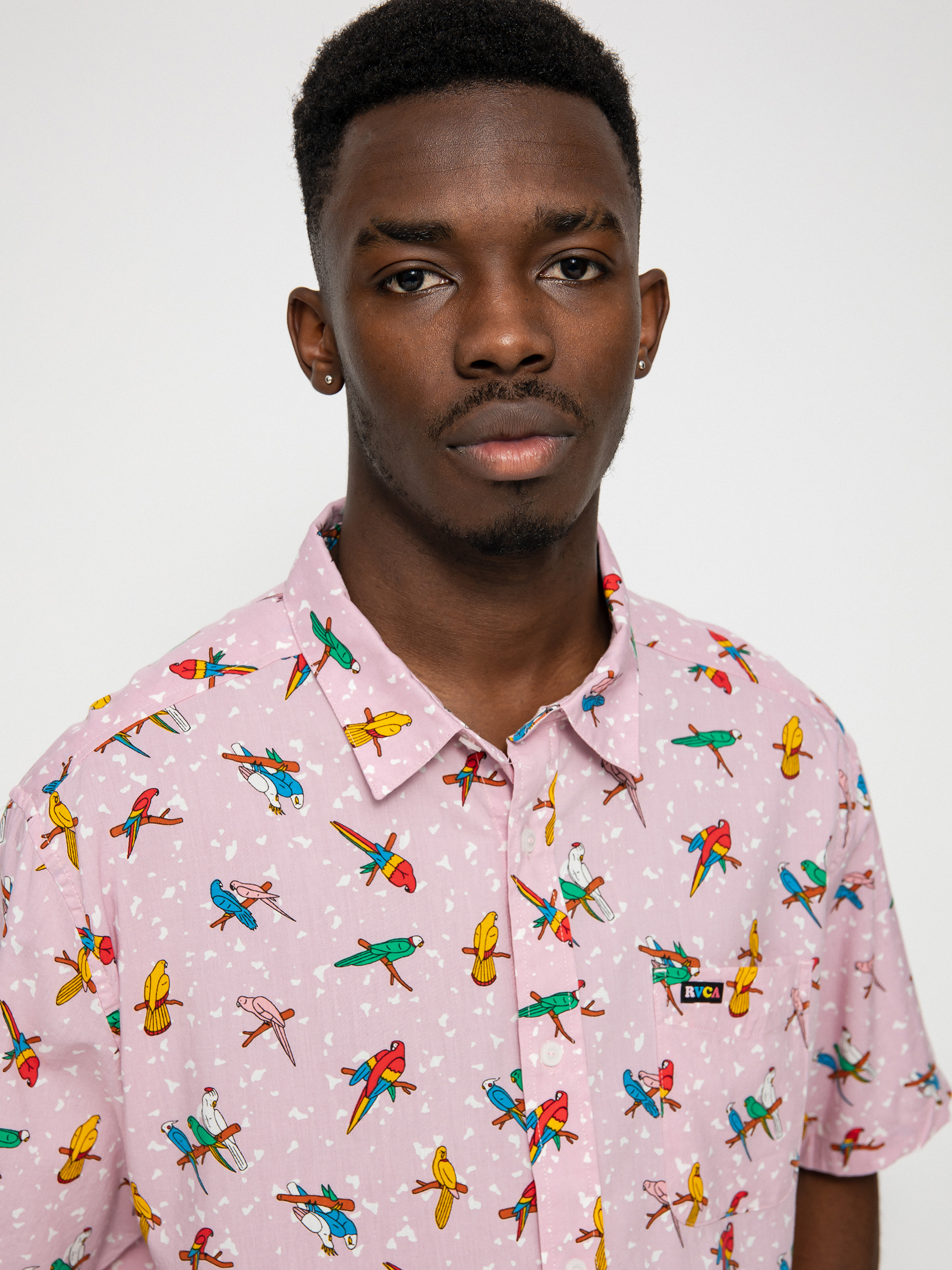 RVCA Lp X Klw Parrots Ing (pink)