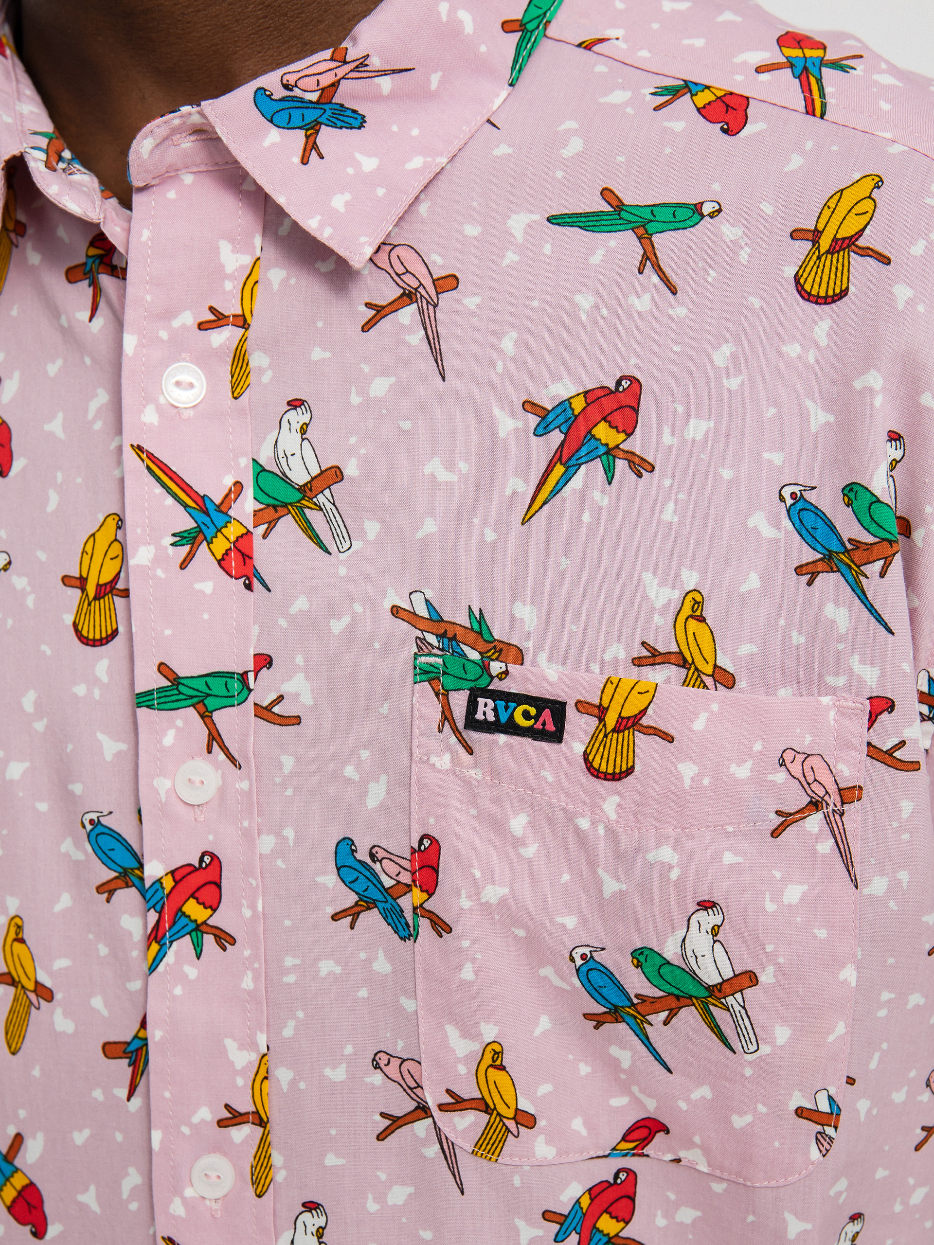 RVCA Lp X Klw Parrots Ing (pink)