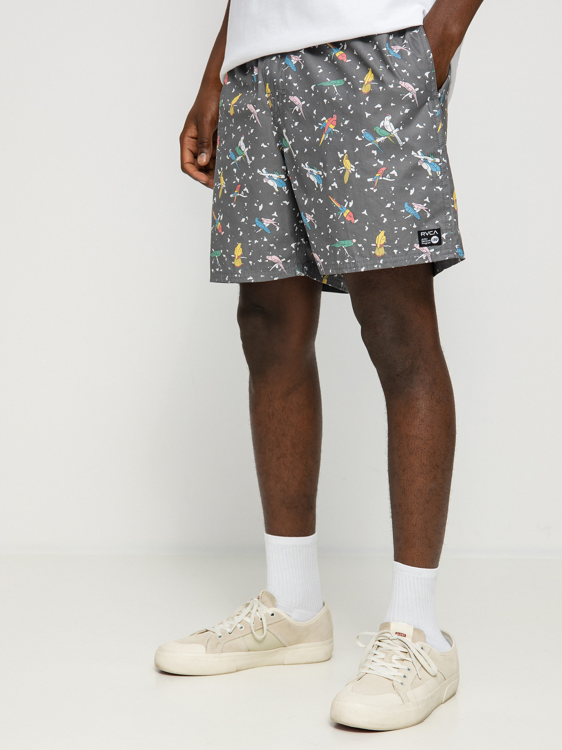 RVCA Lp X Klw Elastic Boardshort (black)