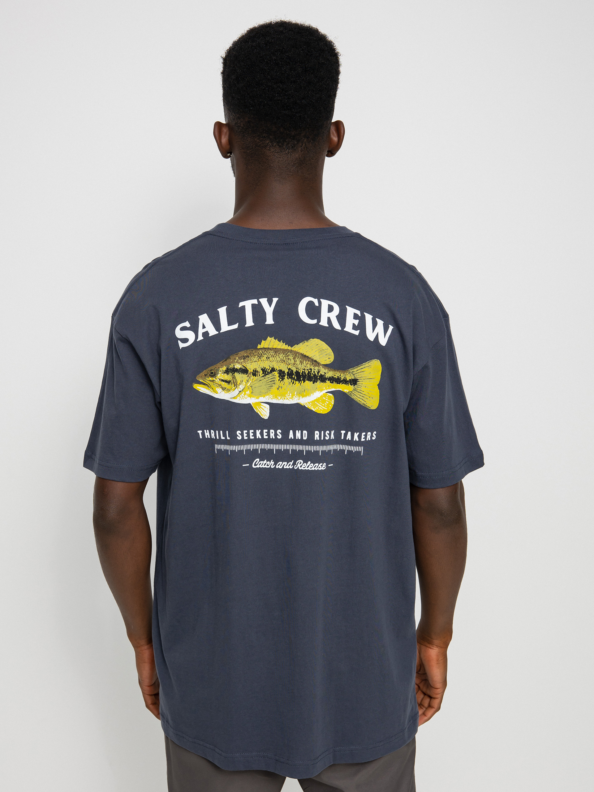 Salty Crew Bigmouth póló (harbor blue)