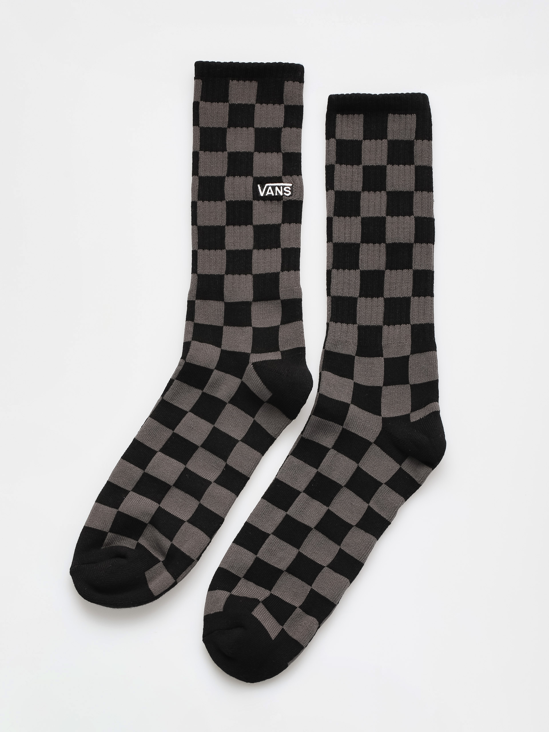 Vans Checkerboard Crew II Zokni (black/charcoal)