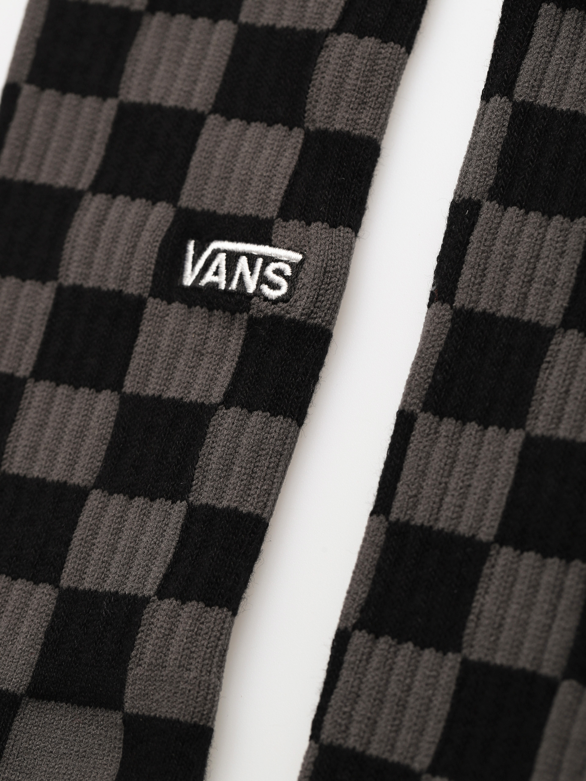 Vans Checkerboard Crew II Zokni (black/charcoal)