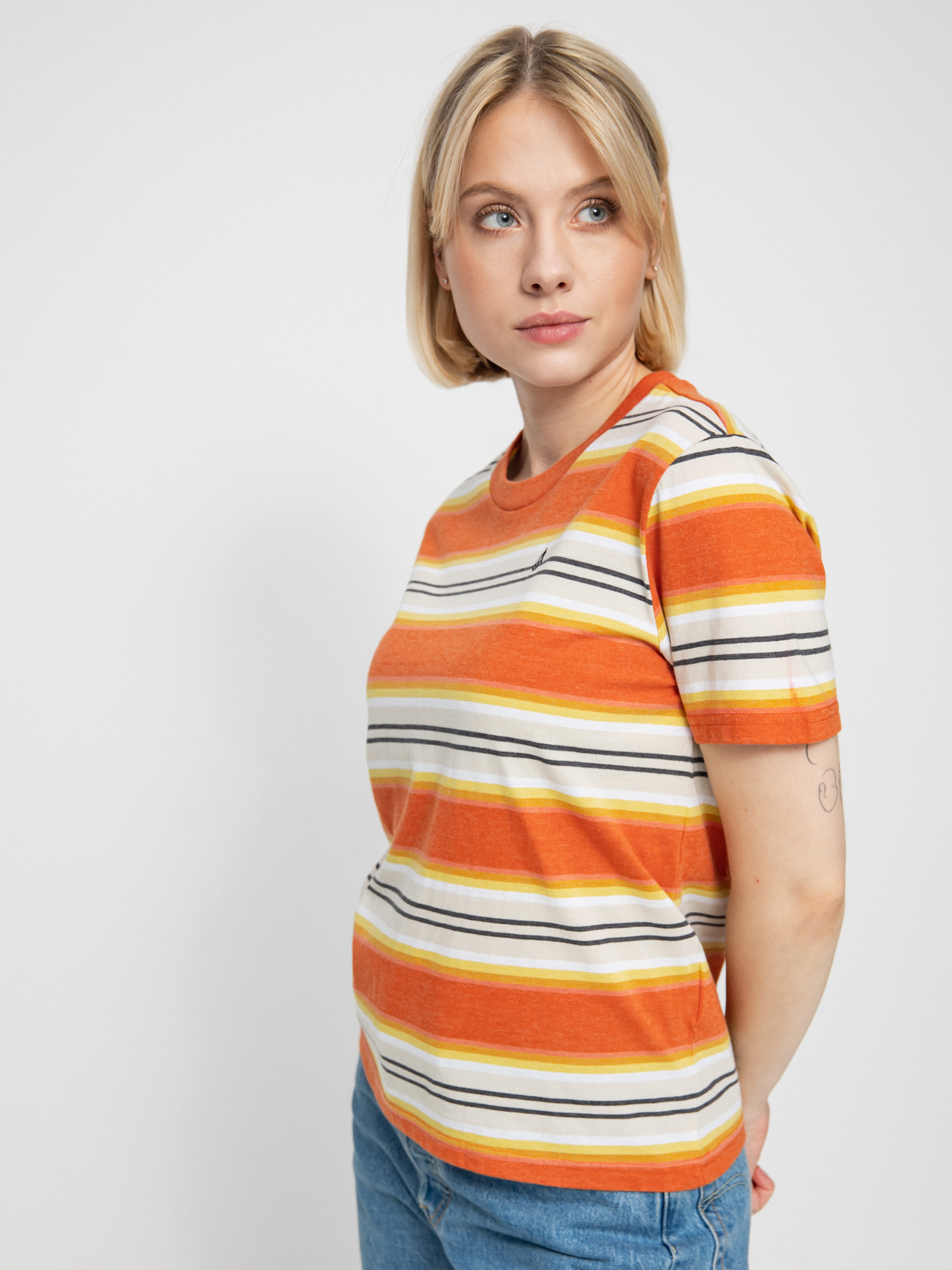 Volcom Site Linez Ujjatlan felső Wmn (rust)