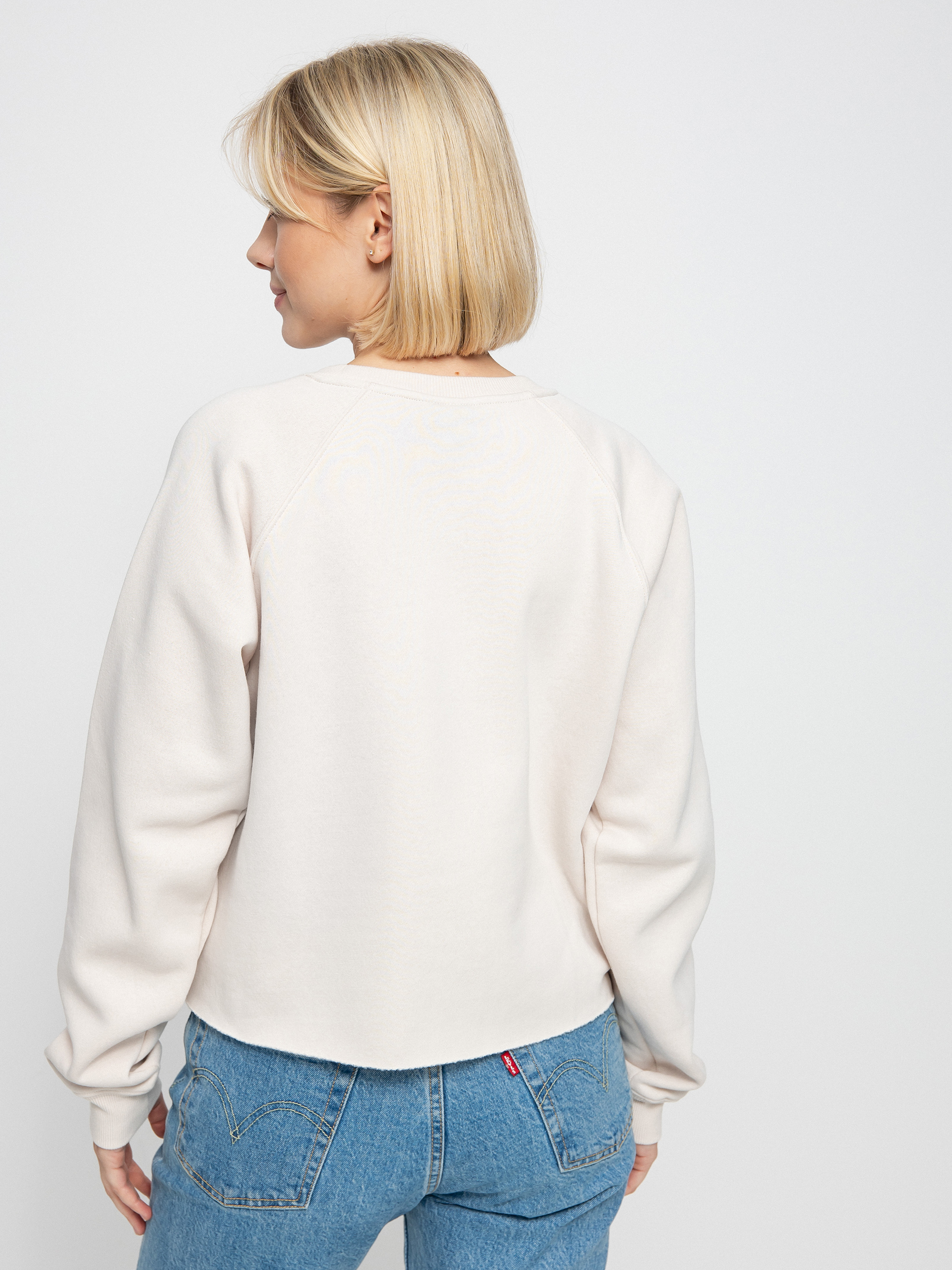 Volcom Truly Stoked Crew Pulóver Wmn (moonbeam)