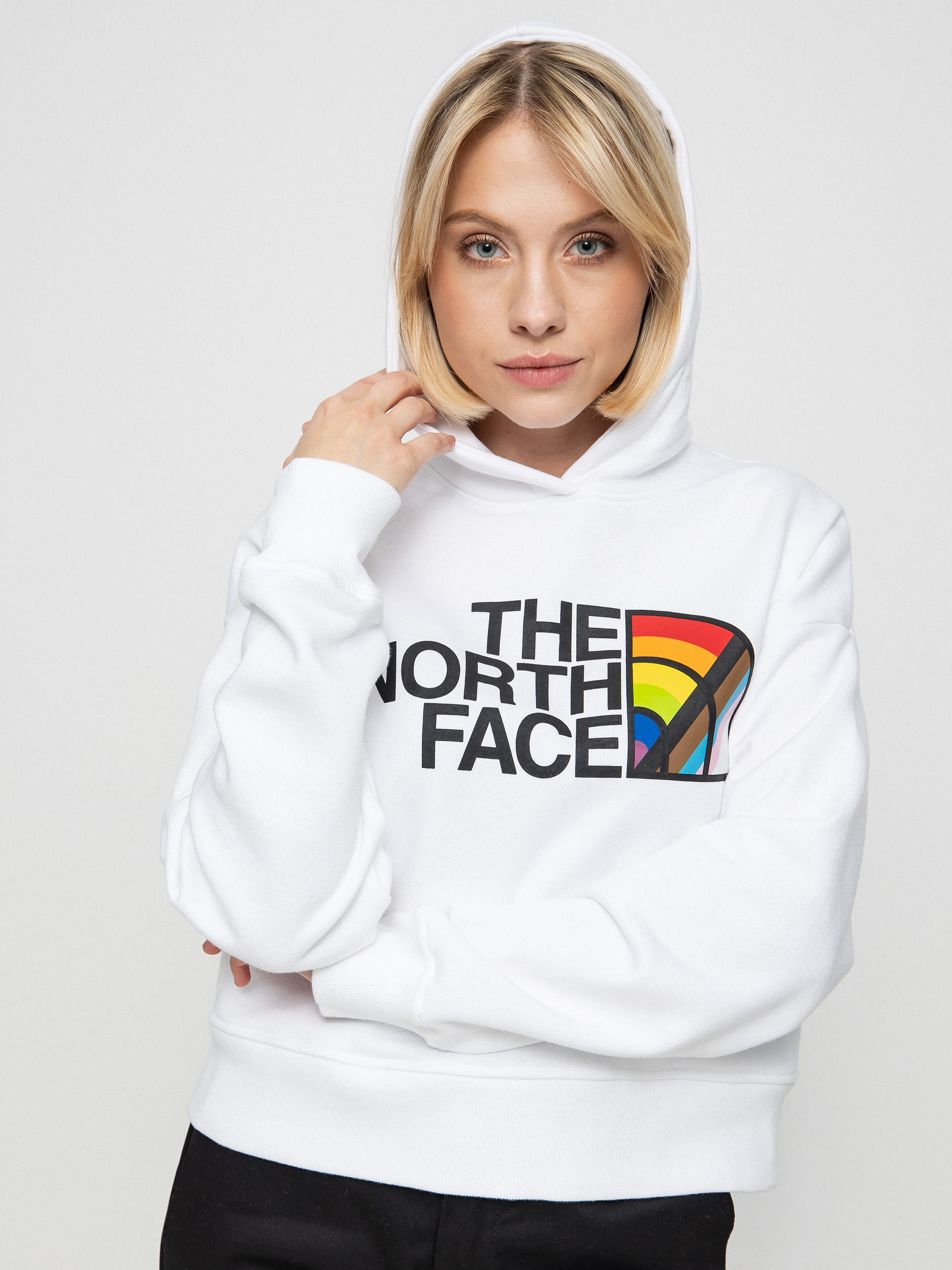 The North Face Pride HD Kapucnis pulóver Wmn (tnf white)