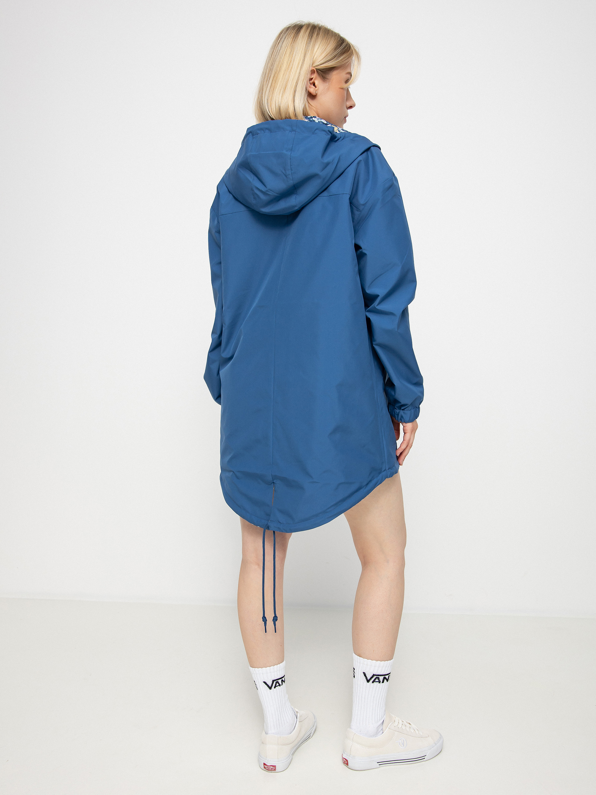 Vans Mercy Reversible Parka Dzseki Wmn (true navy)