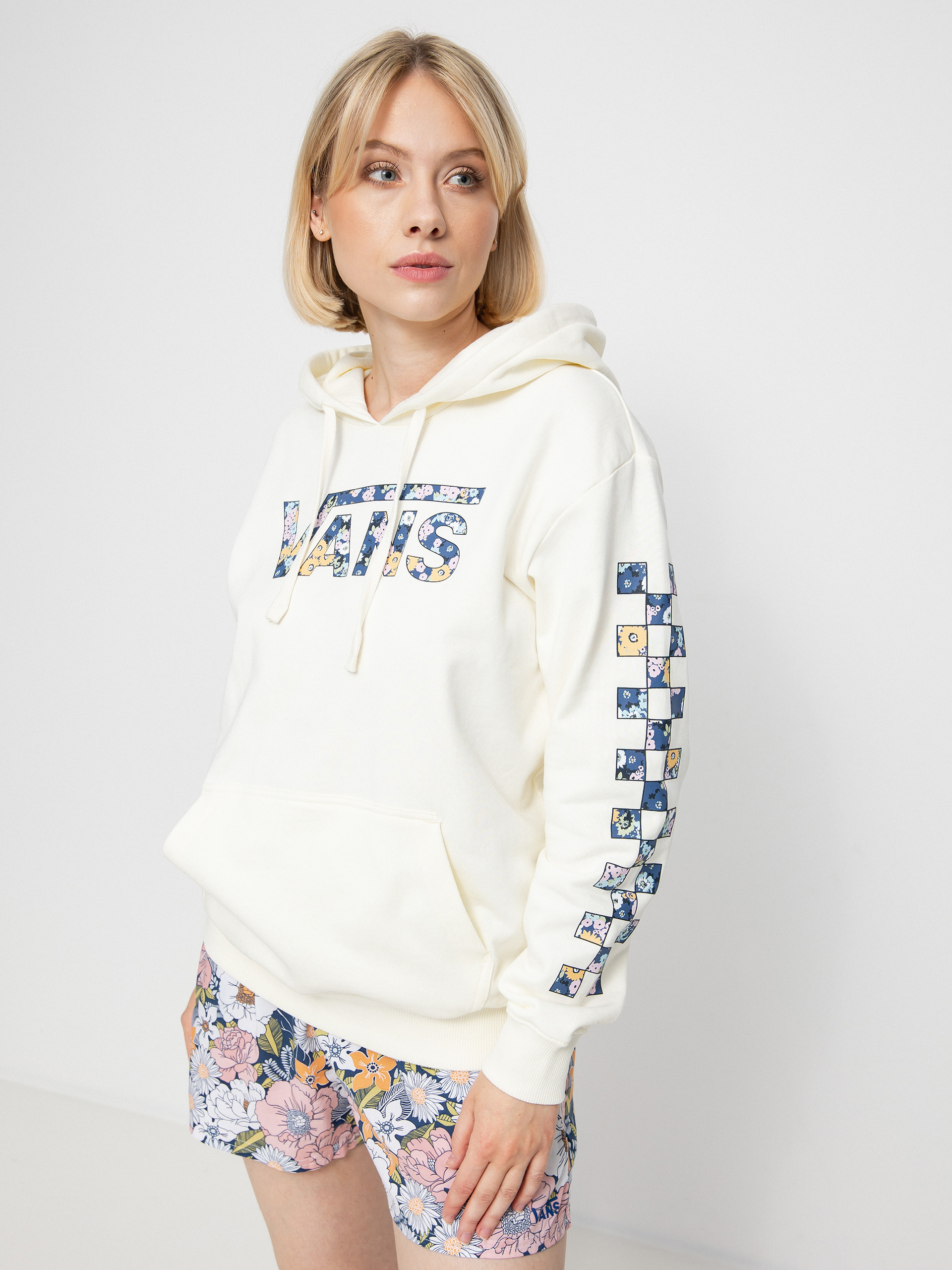 Vans Filled In HD Kapucnis pulóver Wmn (marshmallow)