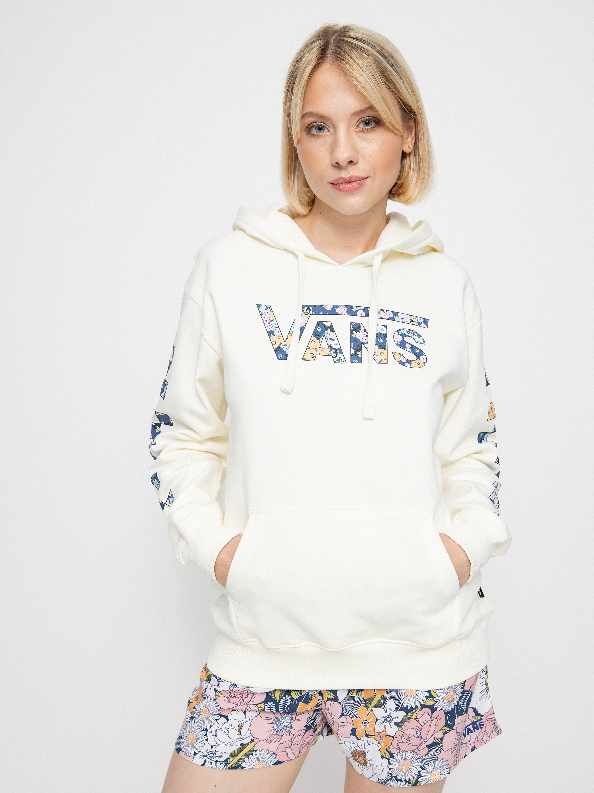 Vans Filled In HD Kapucnis pulóver Wmn (marshmallow)