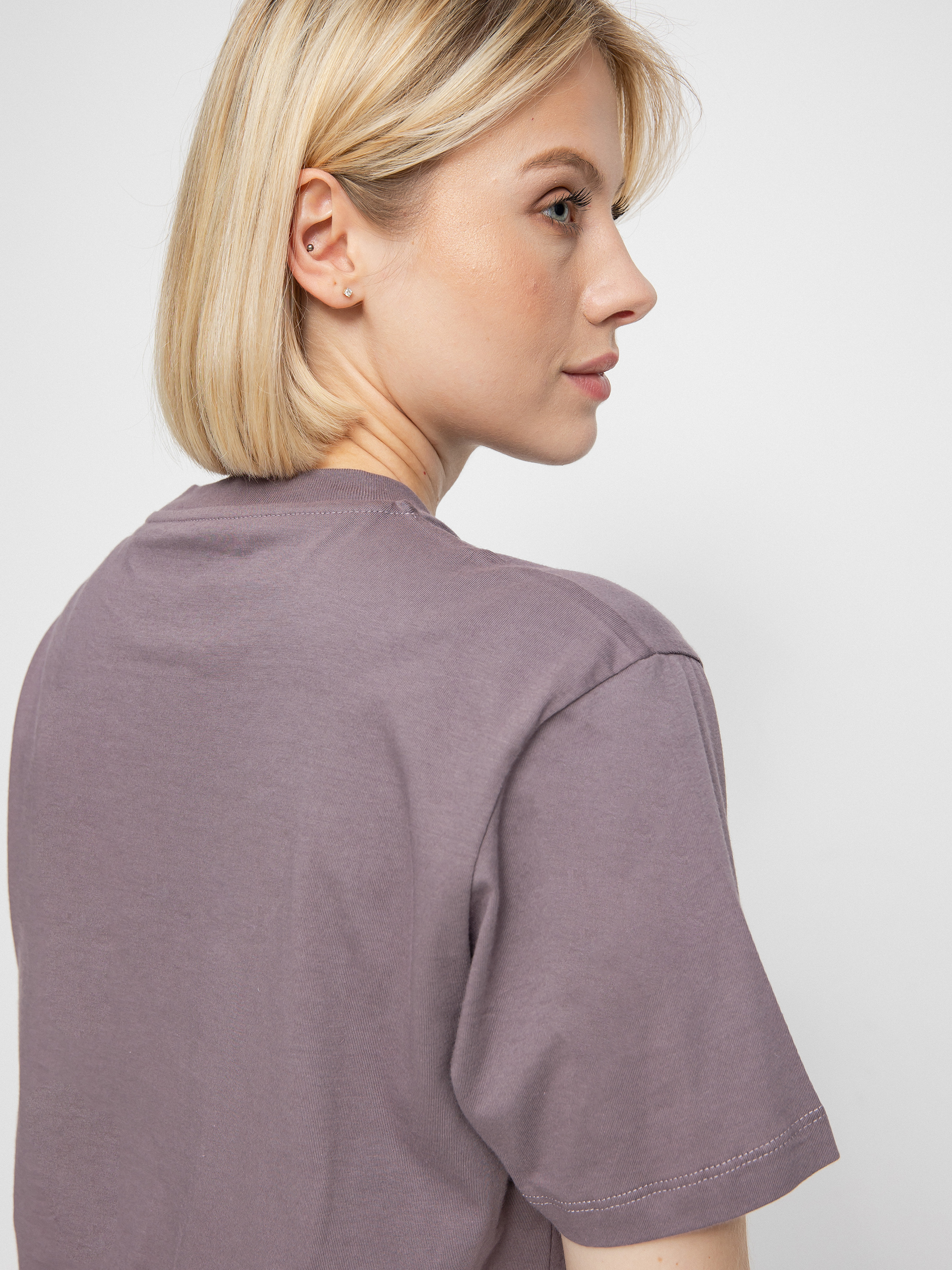 Carhartt WIP Casey Ujjatlan felső Wmn (misty thistle/silver)