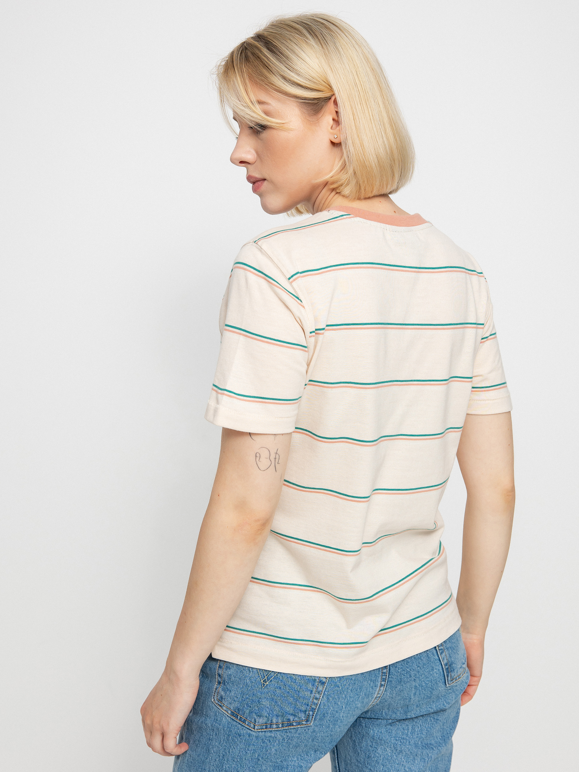 Volcom Hypen On Strypes póló Wmn (sand)