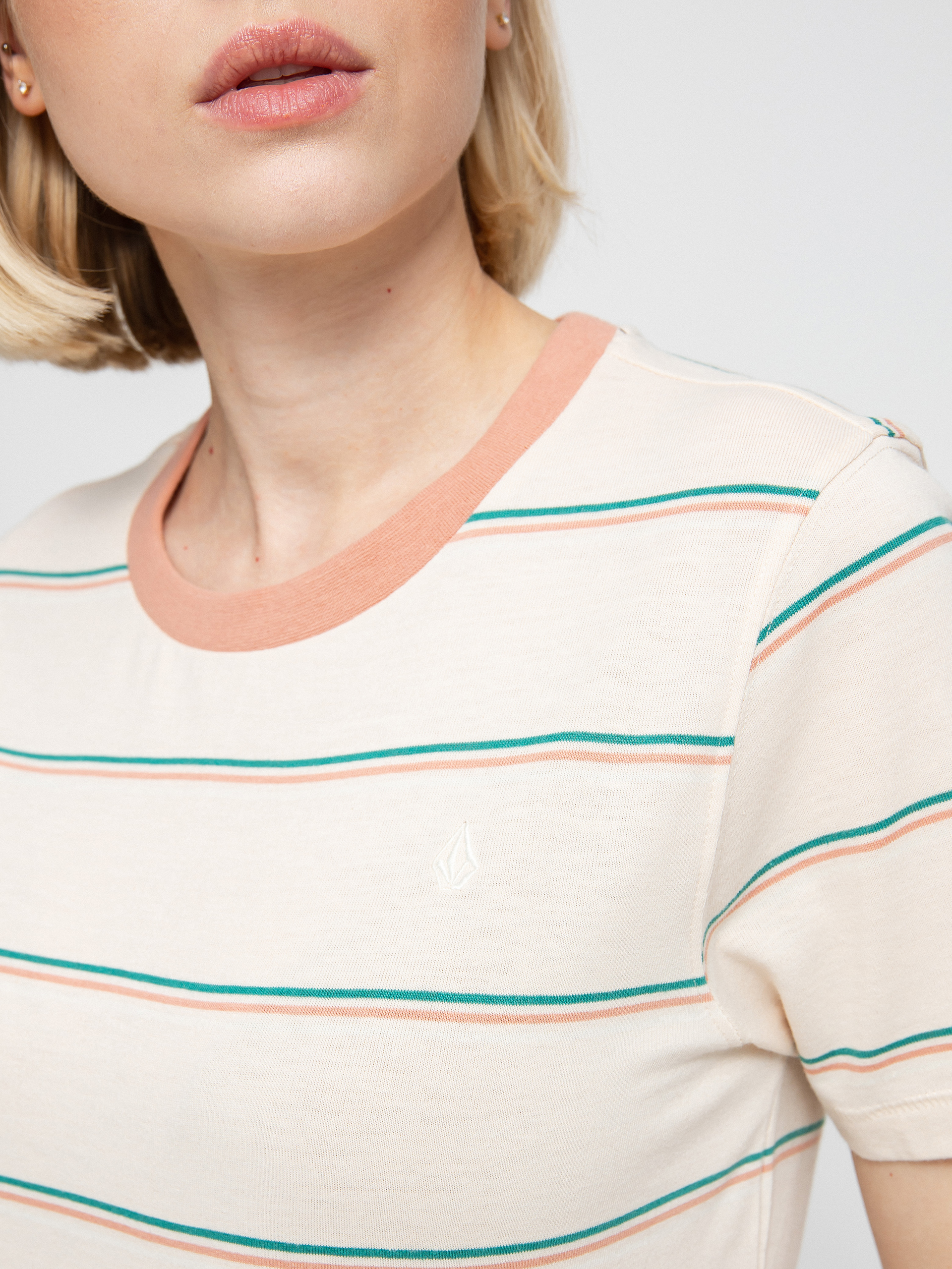 Volcom Hypen On Strypes póló Wmn (sand)