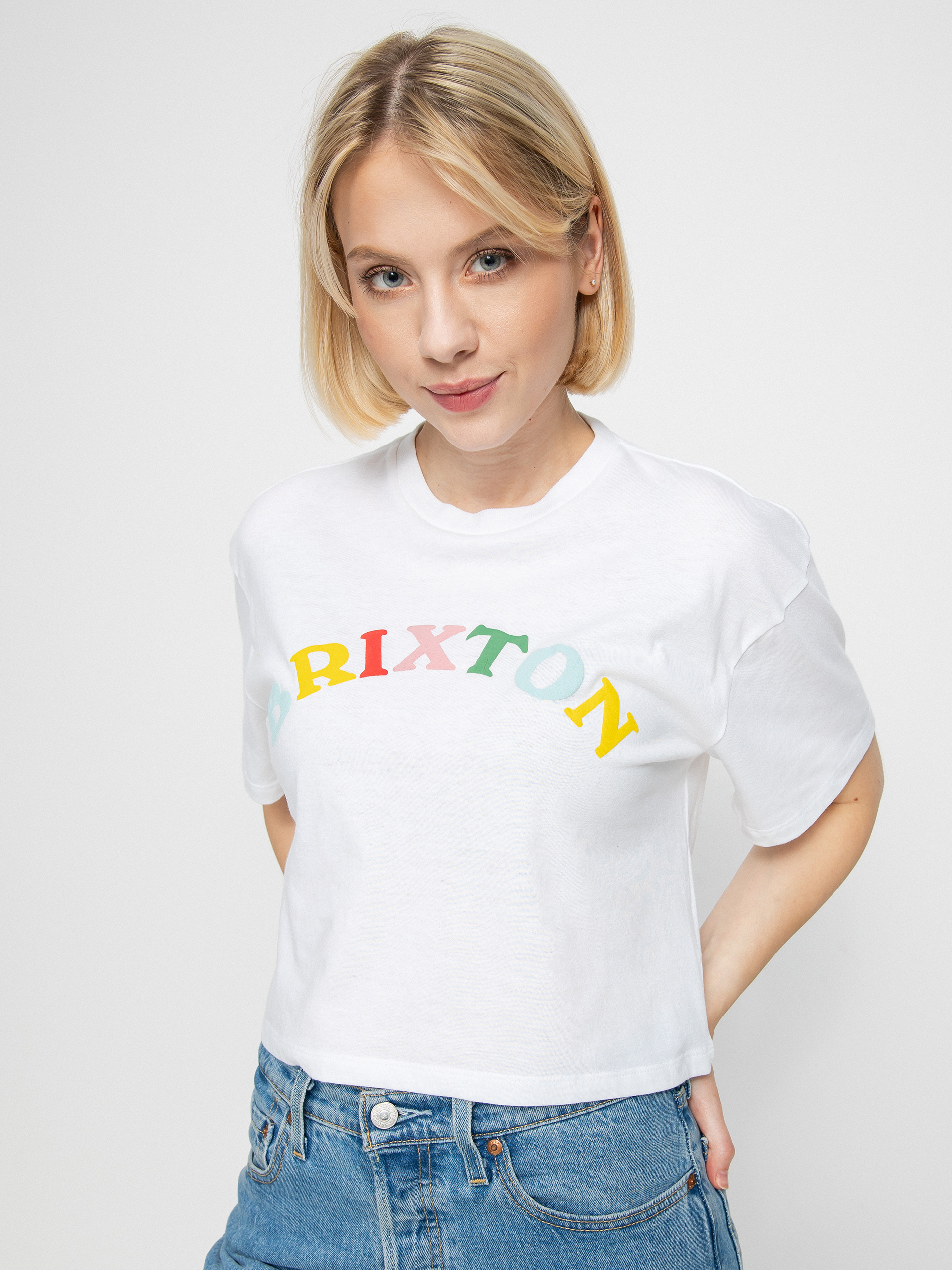 Brixton Feelings Skimmer Póló Wmn (white)