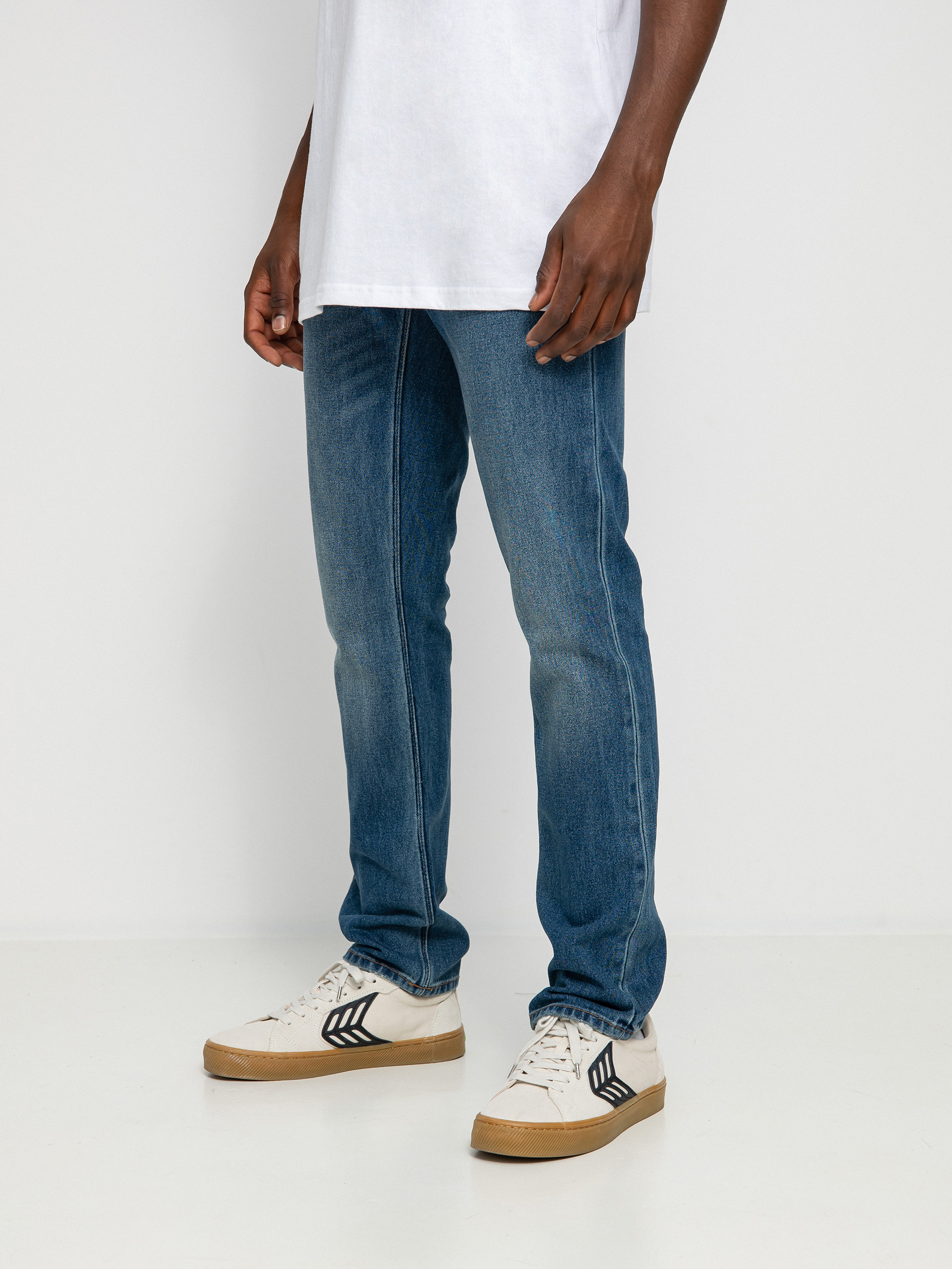 Volcom 2X4 Denim Kisnadrág (middle broken blue)