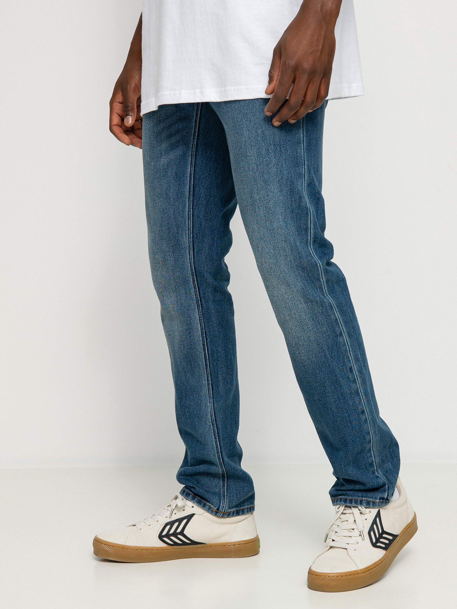 Volcom 2X4 Denim Kisnadrág (middle broken blue)