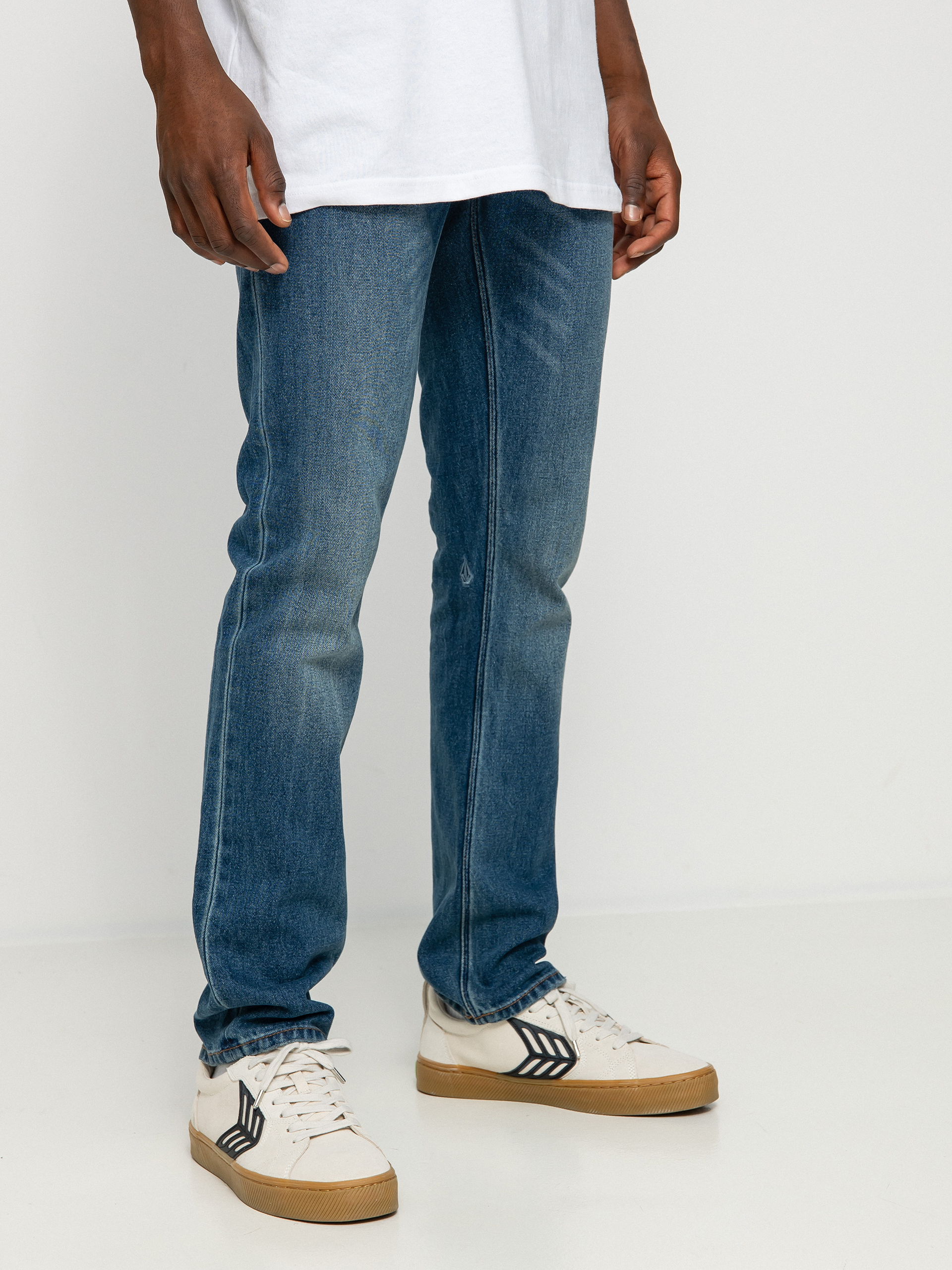 Volcom 2X4 Denim Kisnadrág (middle broken blue)