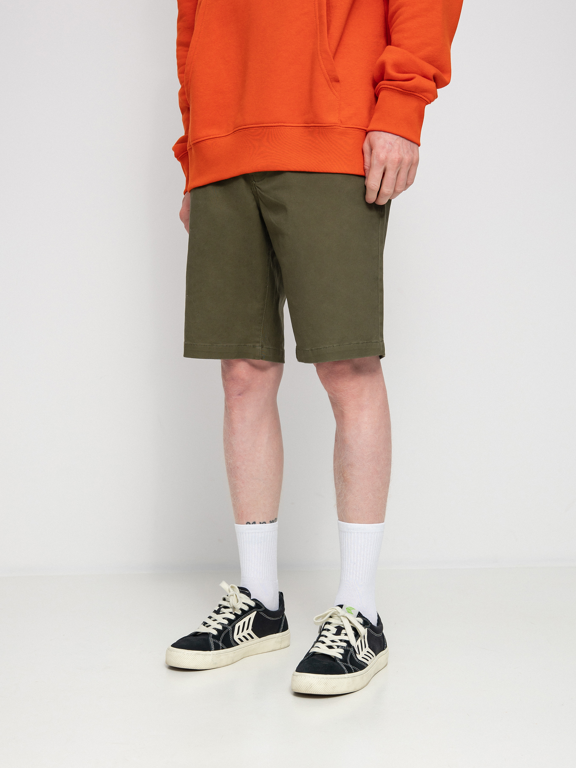 DC Worker Straight Chino Rövidnadrág (ivy green)