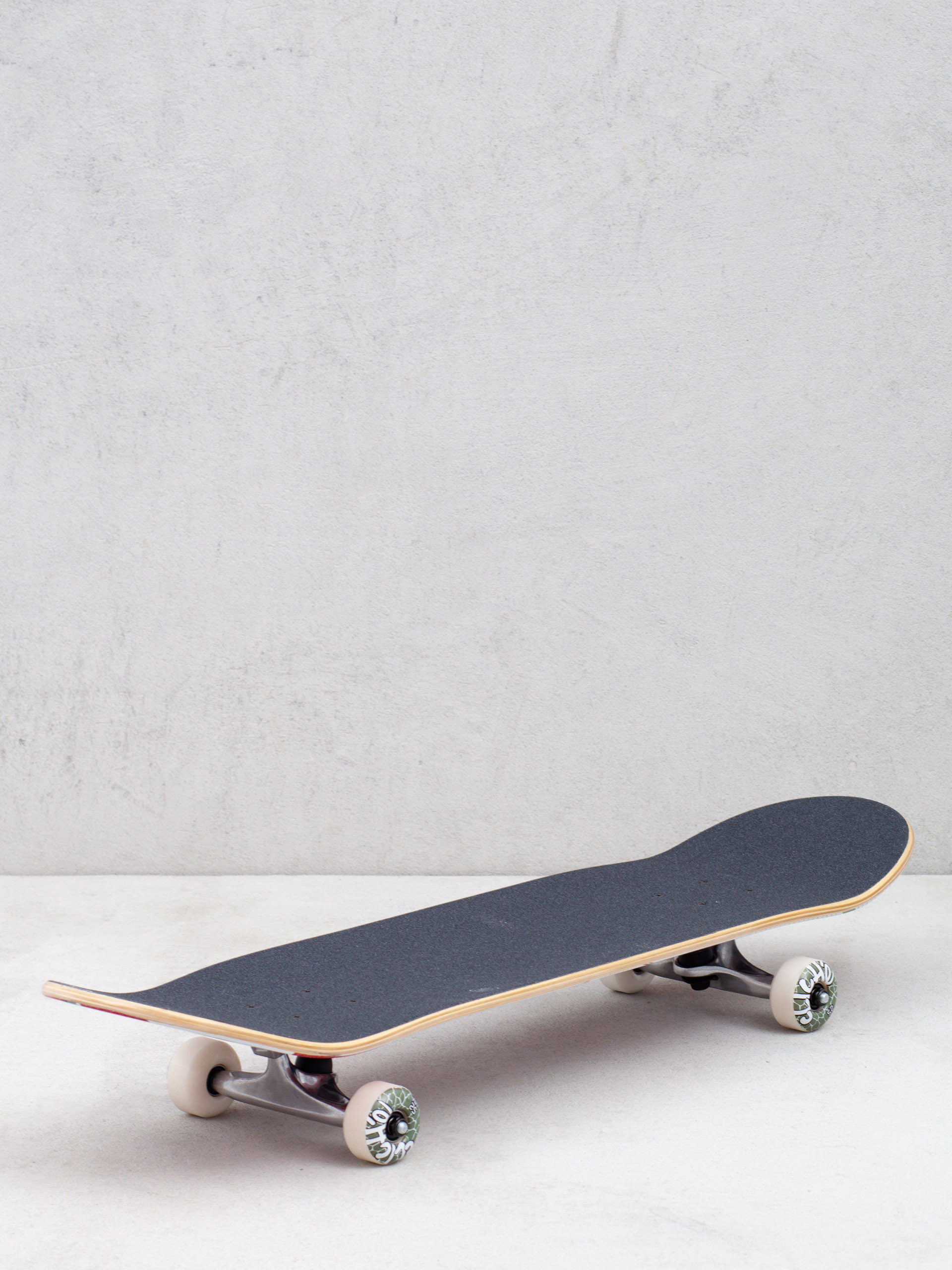 Cliche Uppercase Komplett gördeszka (red/white)