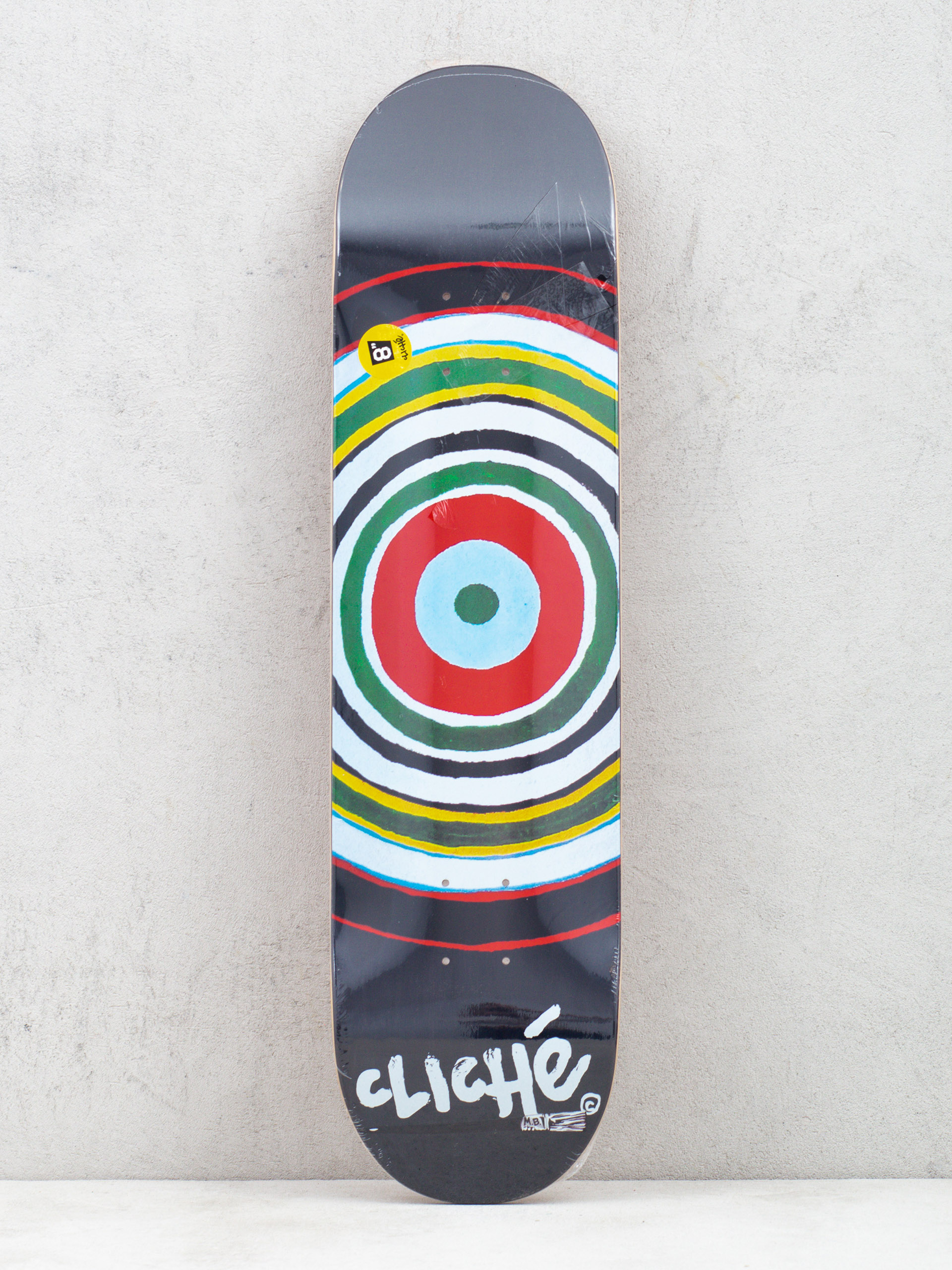 Cliche Painted Circle Rhm Gördeszka lap (black/multi)