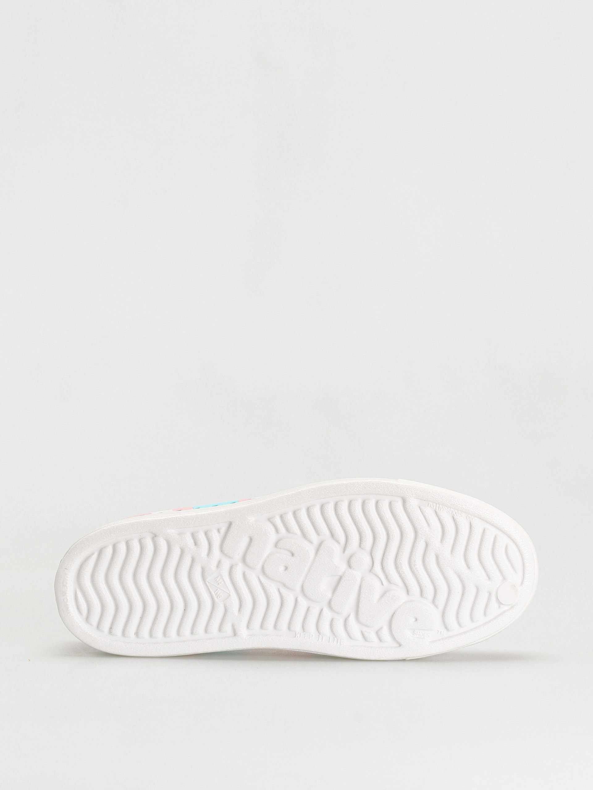 Native Jefferson Print Cipők (shell white/shell white/pastel multi stripe)