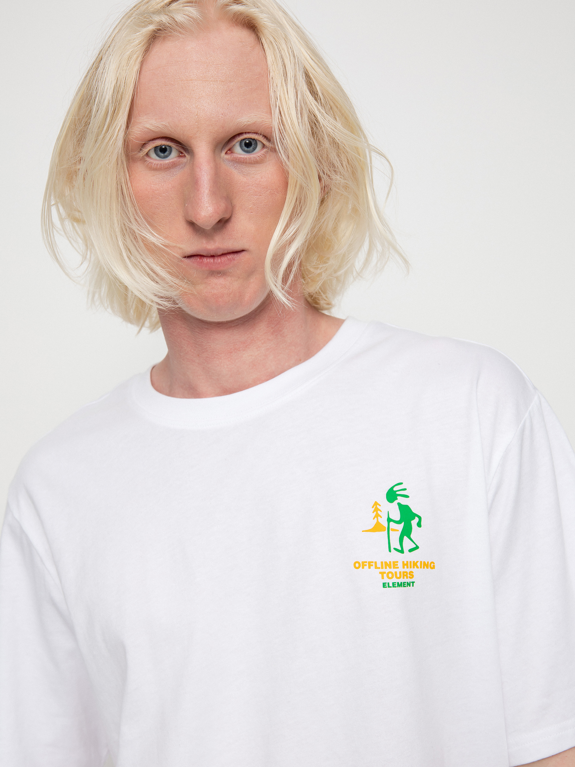 Element Offline Ujjatlan felső (optic white)