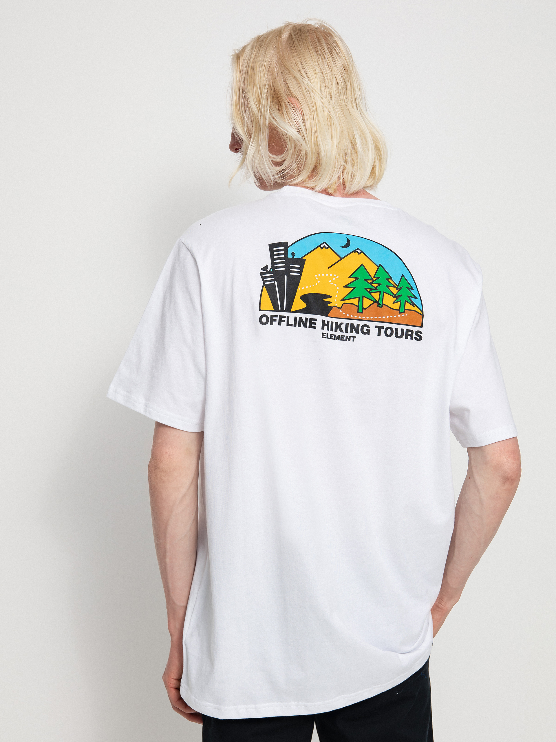 Element Offline Ujjatlan felső (optic white)