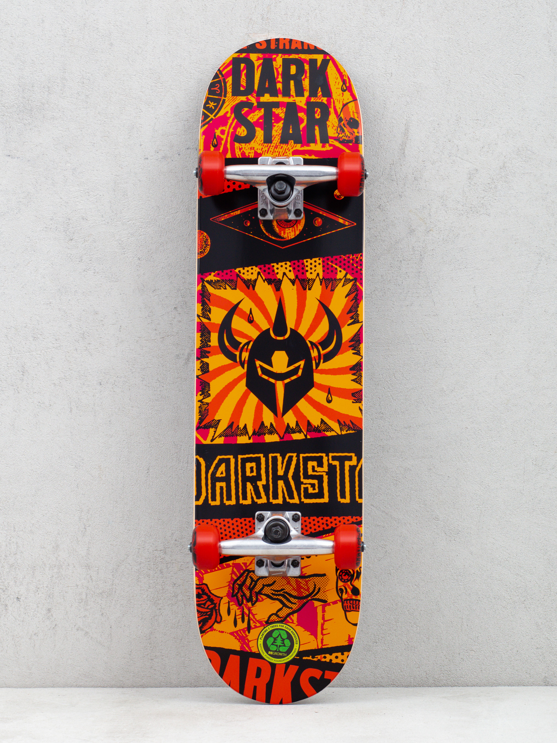 Darkstar Collapse Komplett gördeszka (orange)