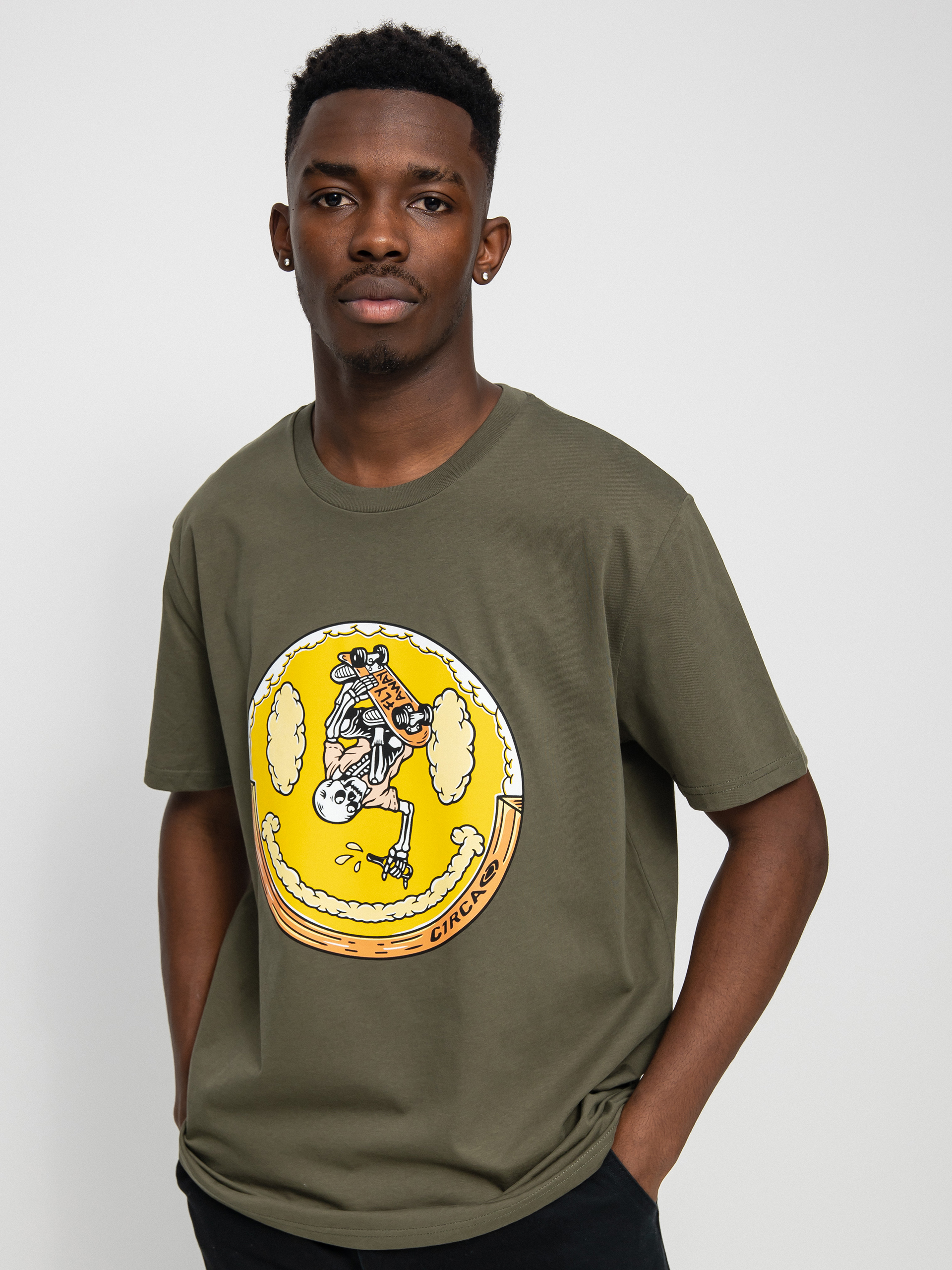 Circa Clouds Póló (military green)