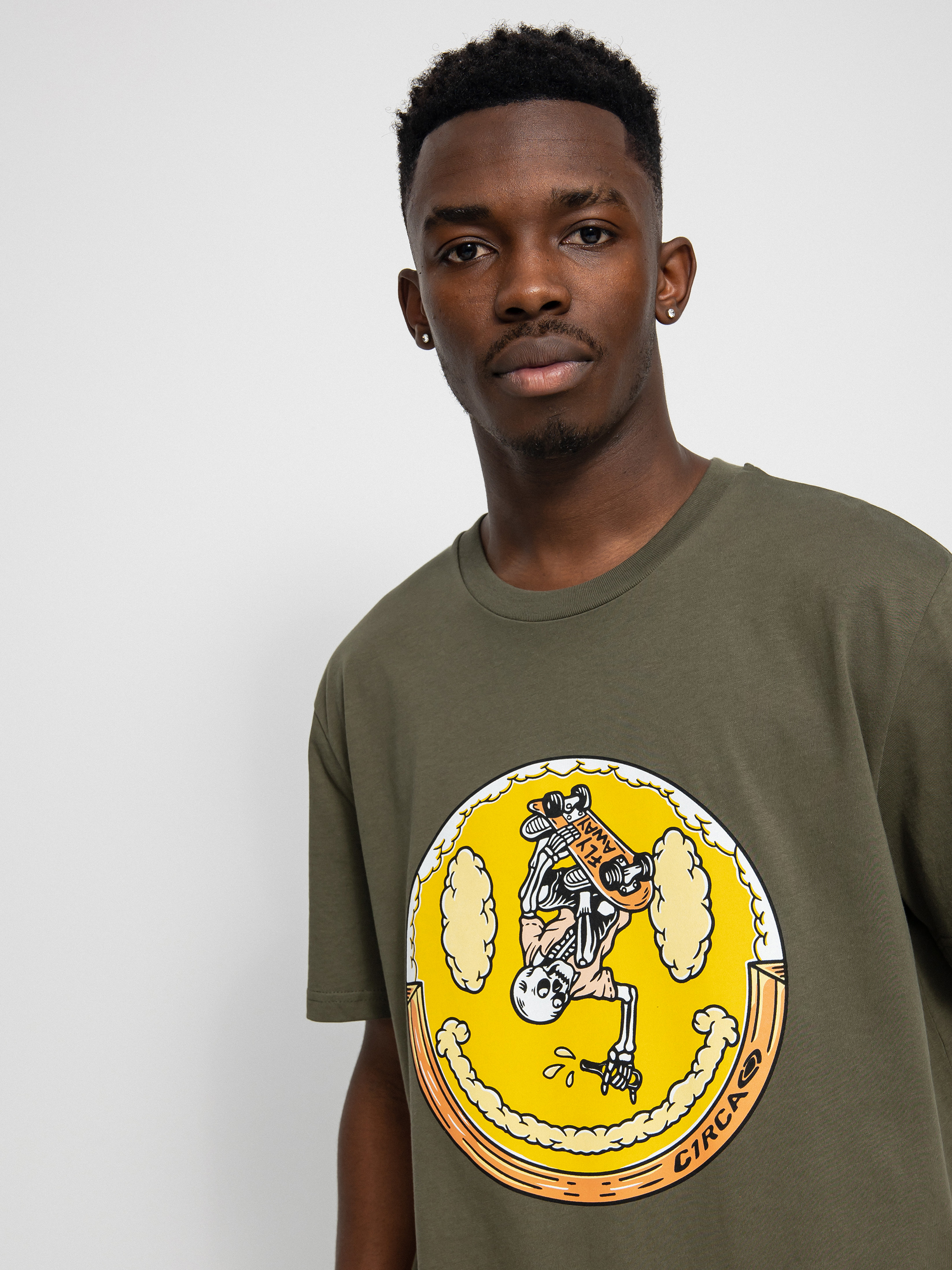 Circa Clouds Póló (military green)