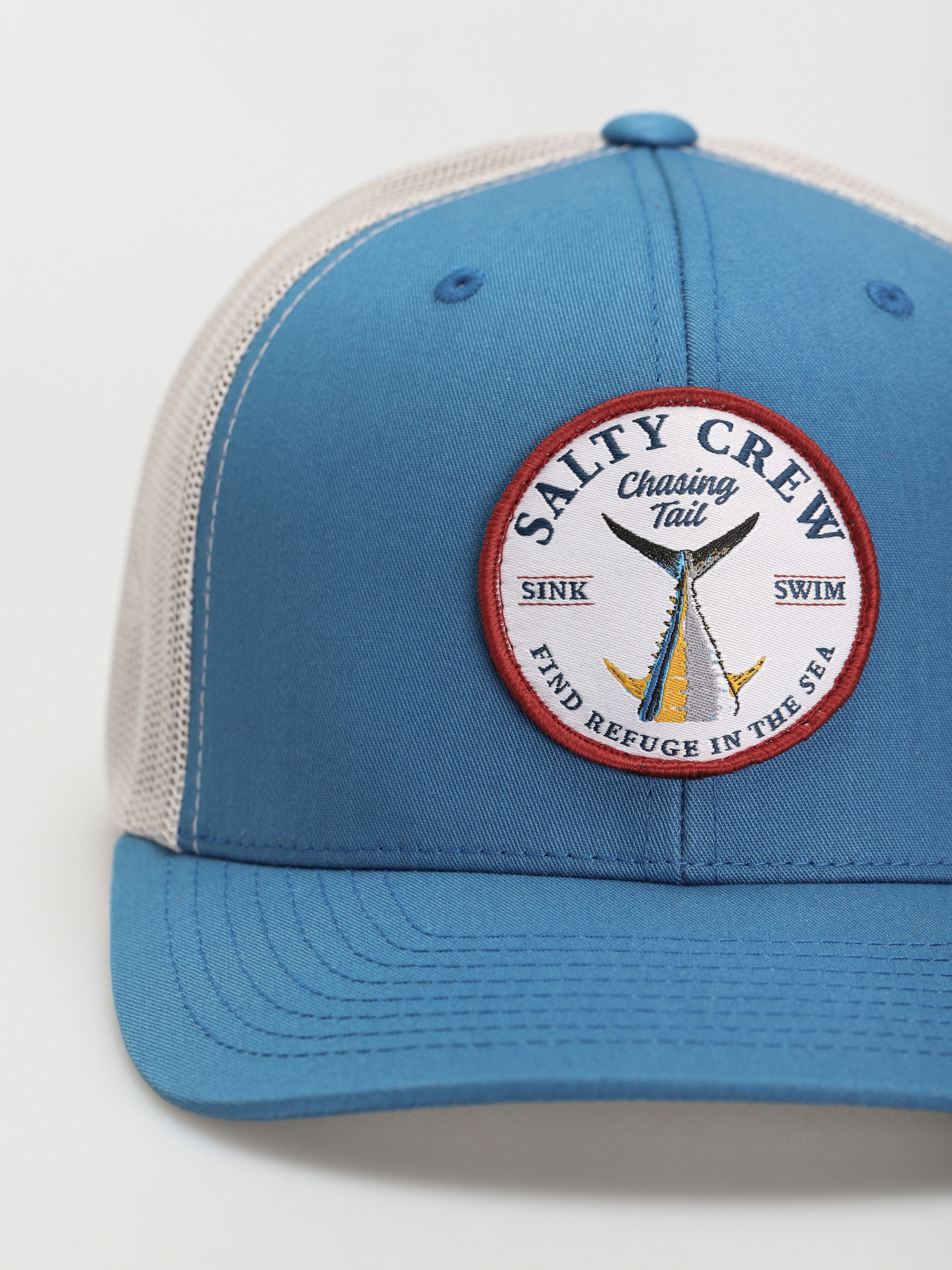 Salty Crew Bottom Dweller Retro Trucker Baseball sapka (slate/silver)