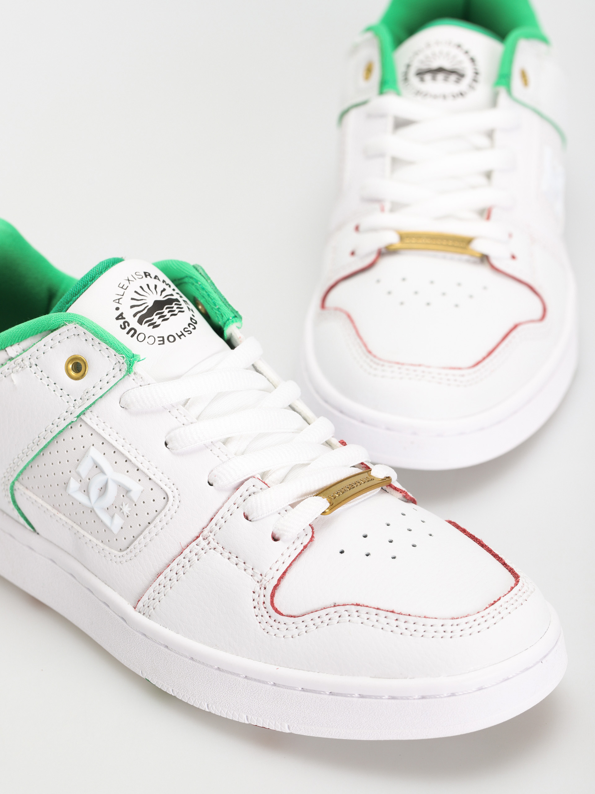 DC Manteca Alexis Cipők (white/red)