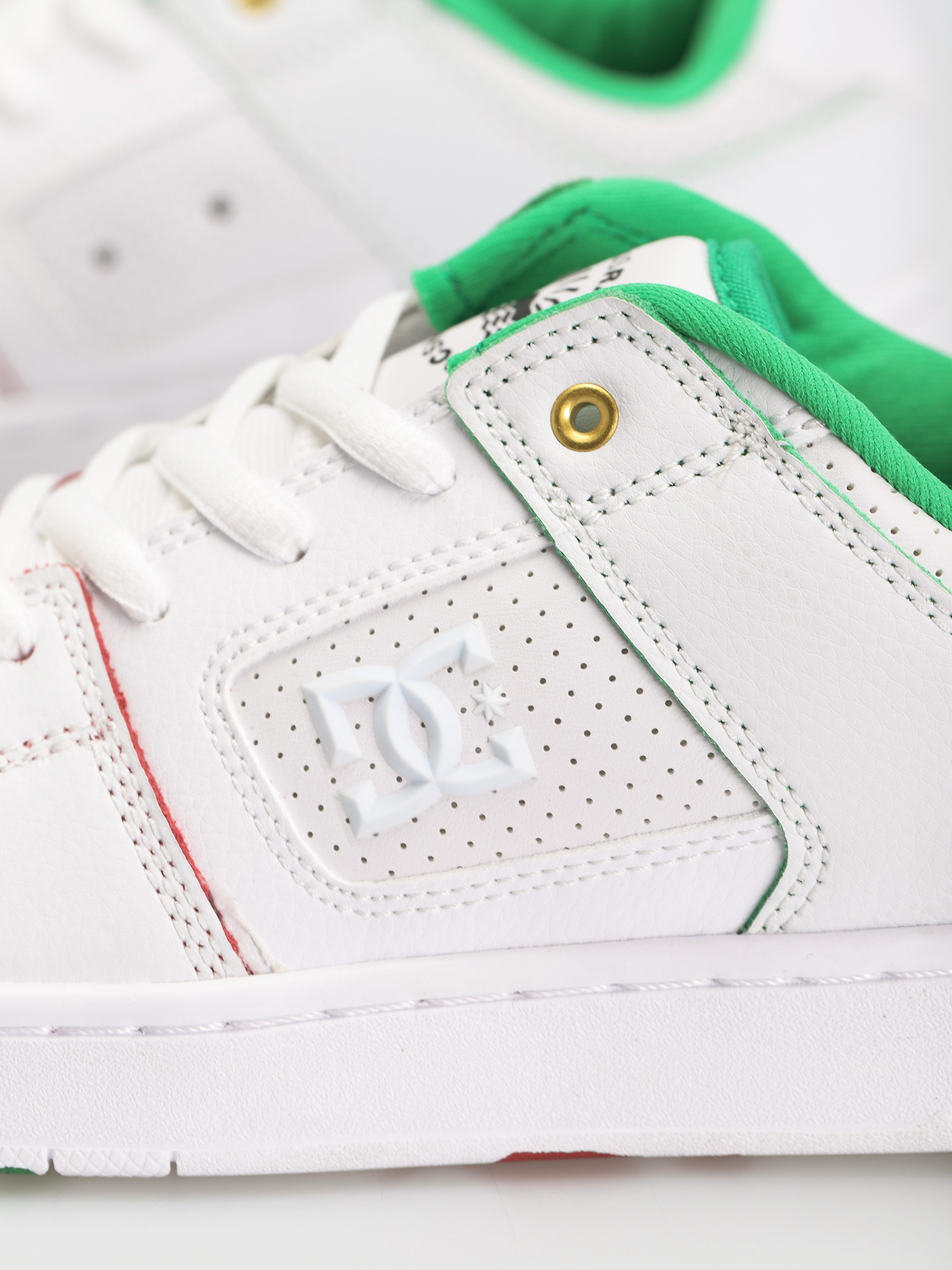 DC Manteca Alexis Cipők (white/red)