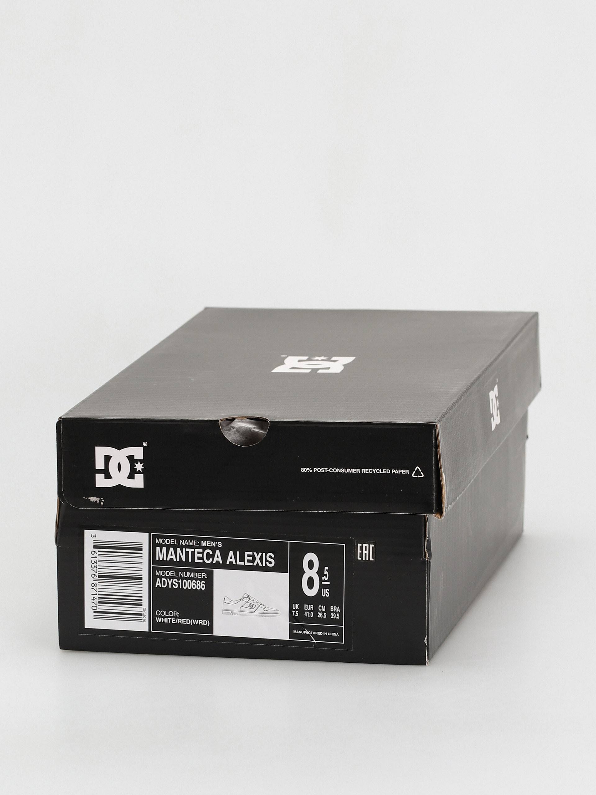 DC Manteca Alexis Cipők (white/red)