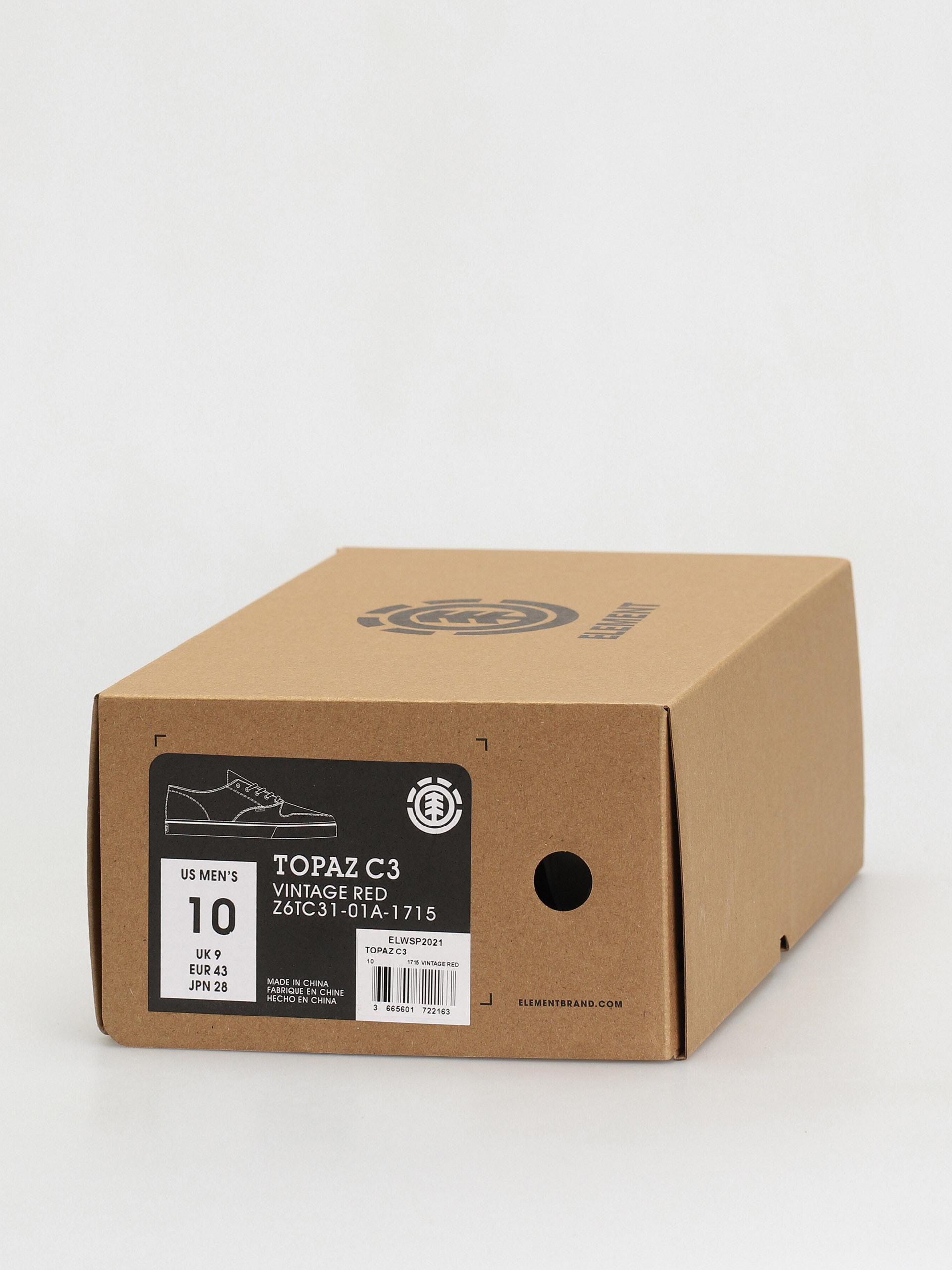 Element Topaz C3 Cipők (vintage red)