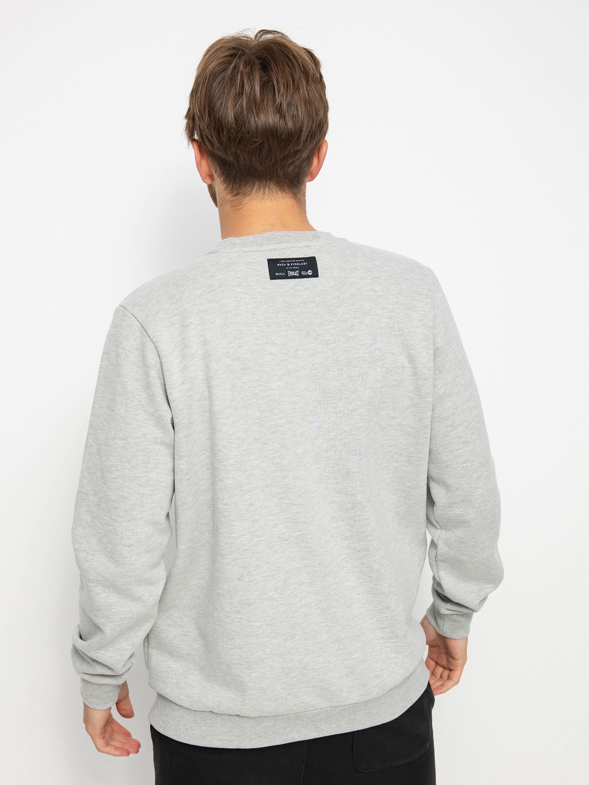RVCA Everlast HD Pulóver (heather grey)
