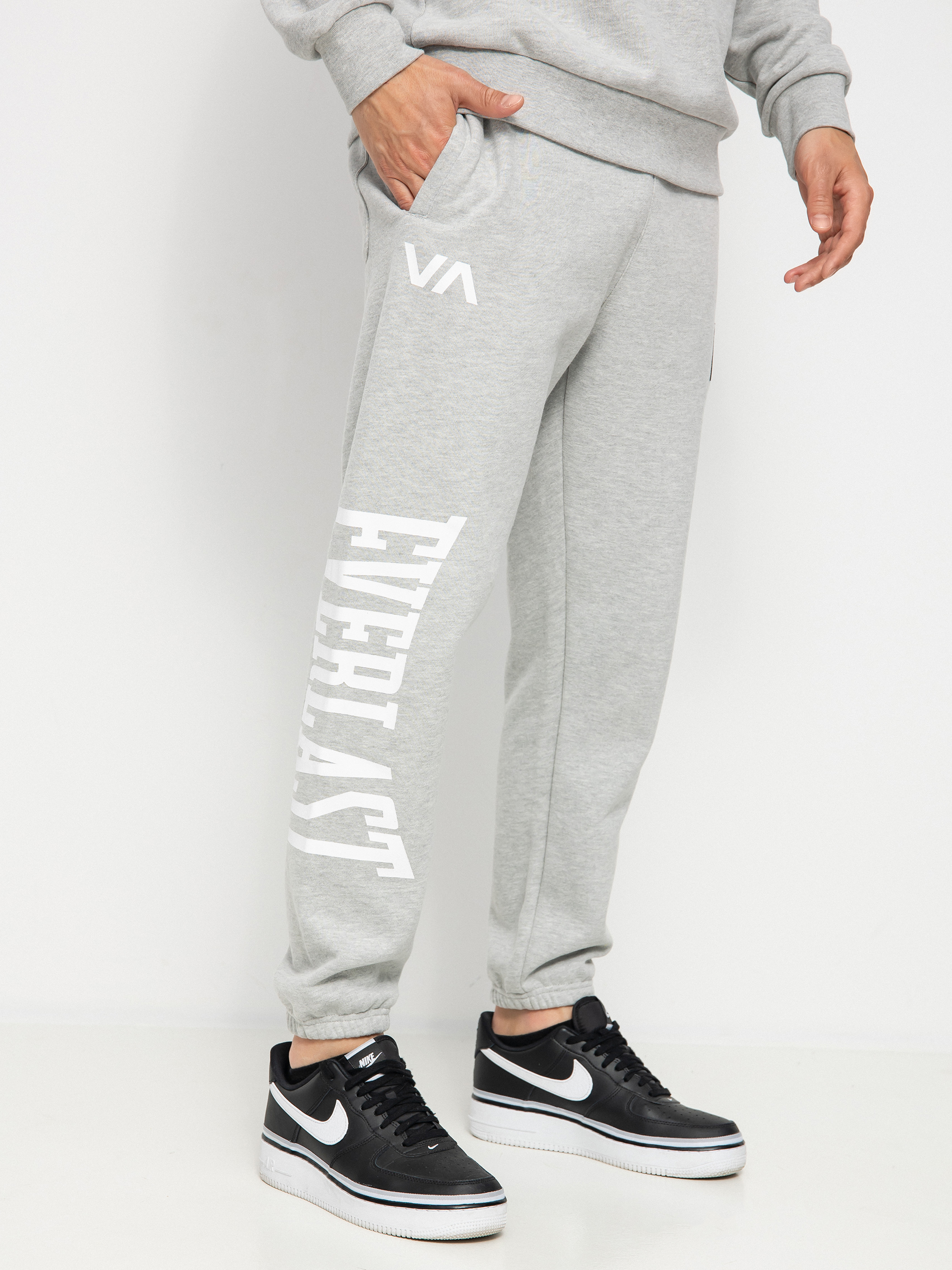 RVCA Everlast Kisnadrág (heather grey)
