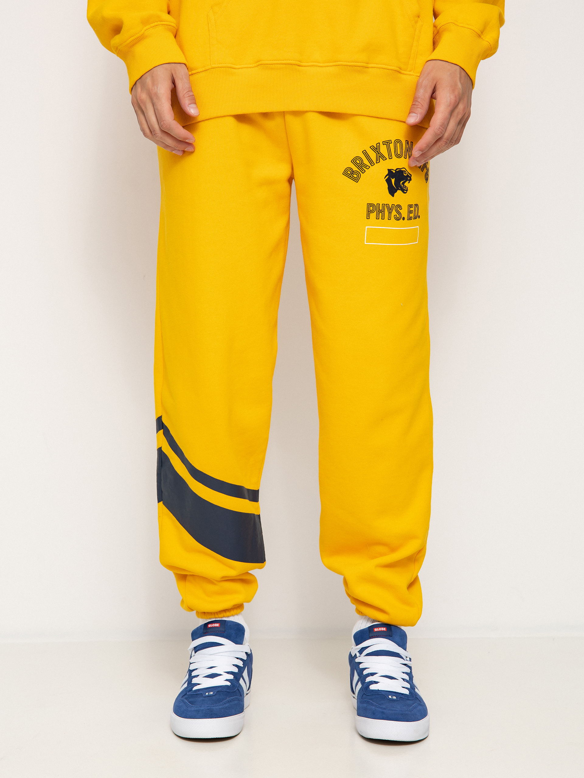 Brixton Phys. Ed. Sweatpant Kisnadrág (citrus)