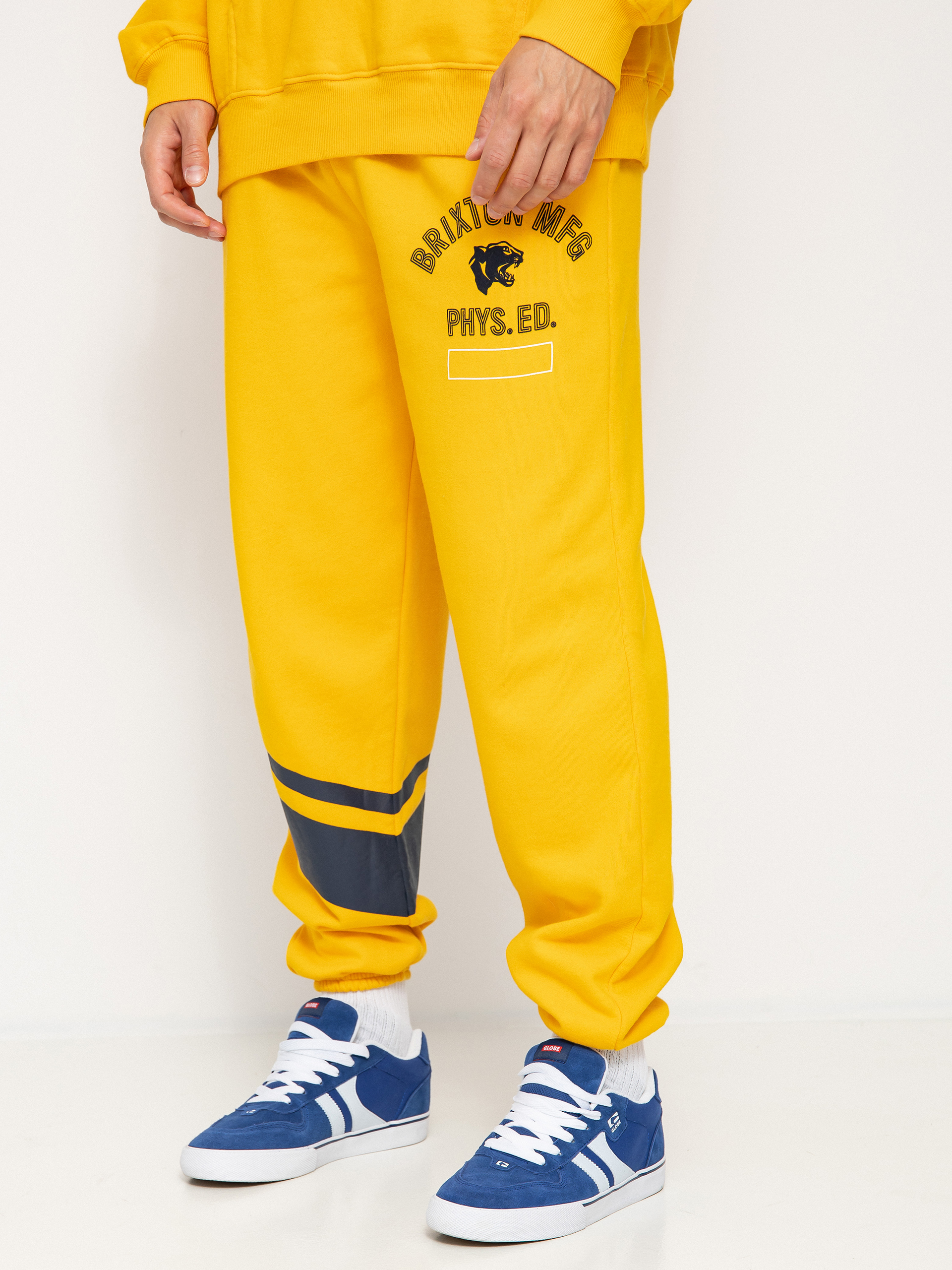 Brixton Phys. Ed. Sweatpant Kisnadrág (citrus)