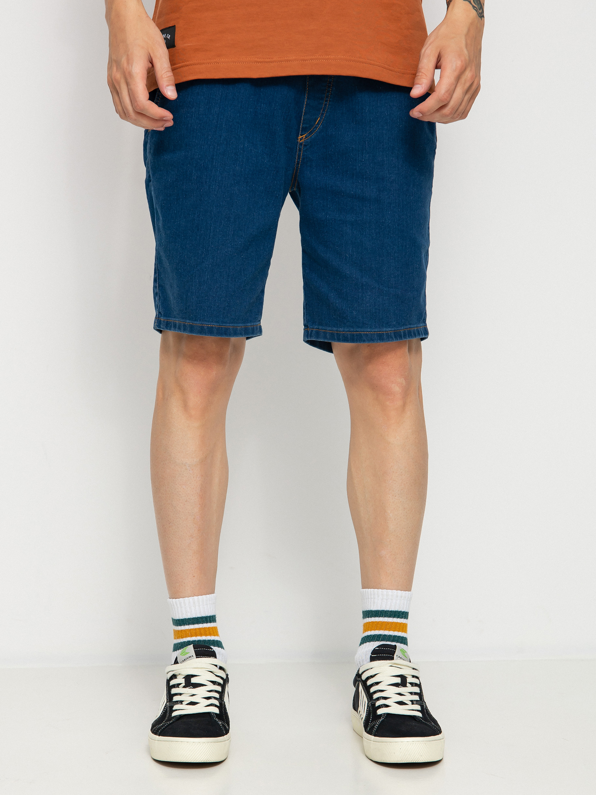 Elade Classic Jogger Rövidnadrág (blue denim)