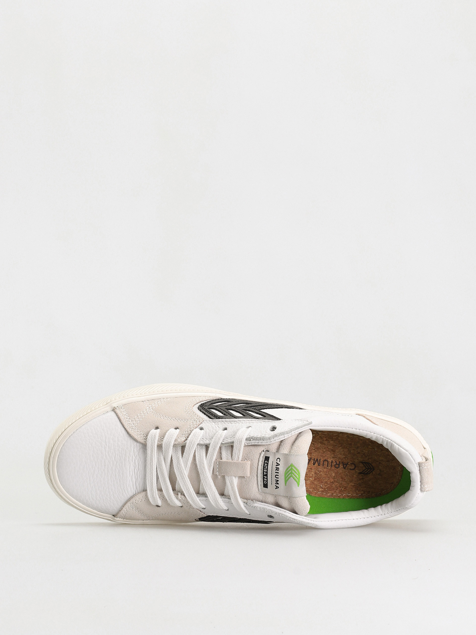 Cariuma Catiba Pro Cipők (white premium leather vintage white suede)
