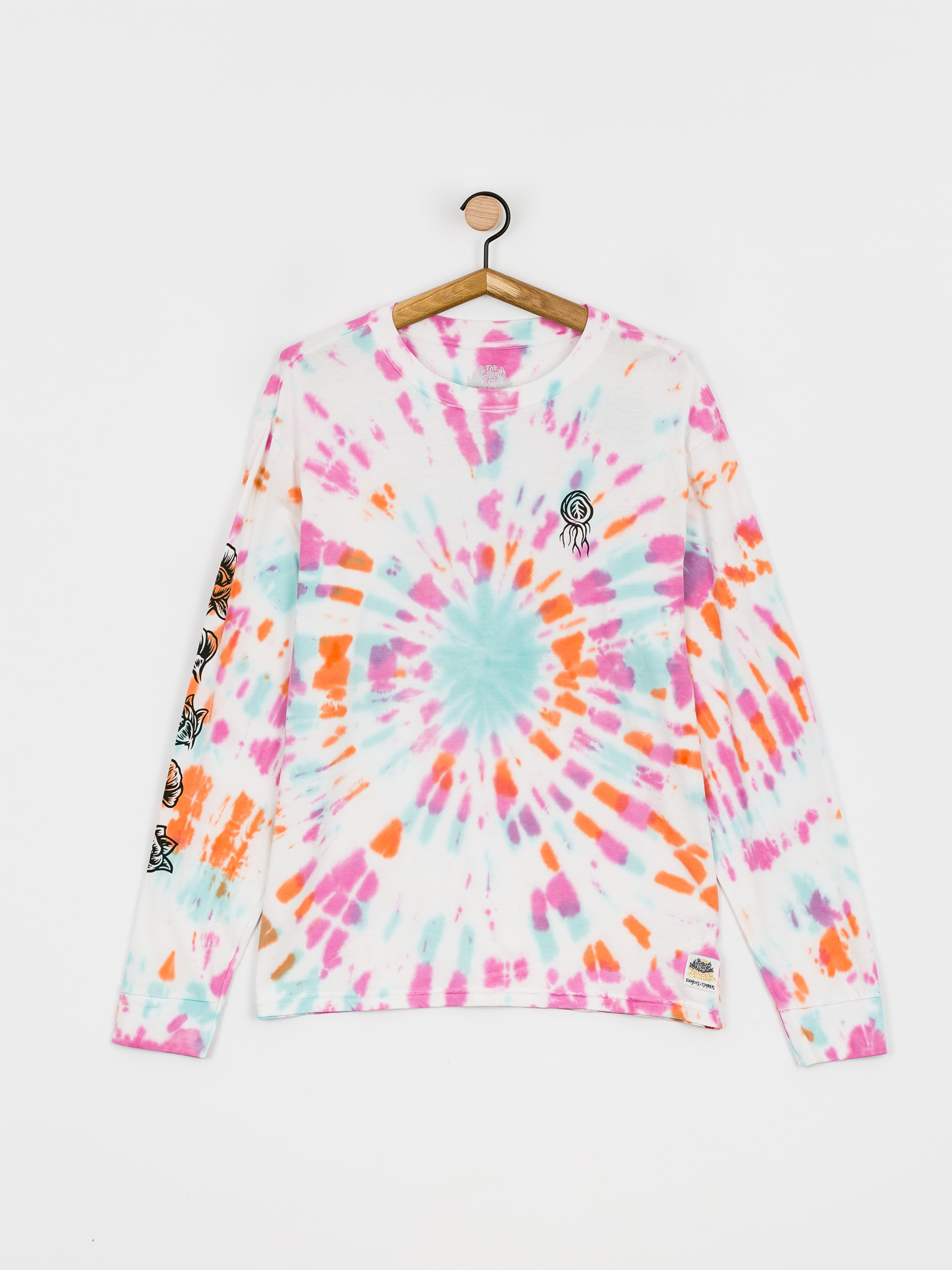 Element Bloom Hosszú ujjú felső (festivalfuchsia)