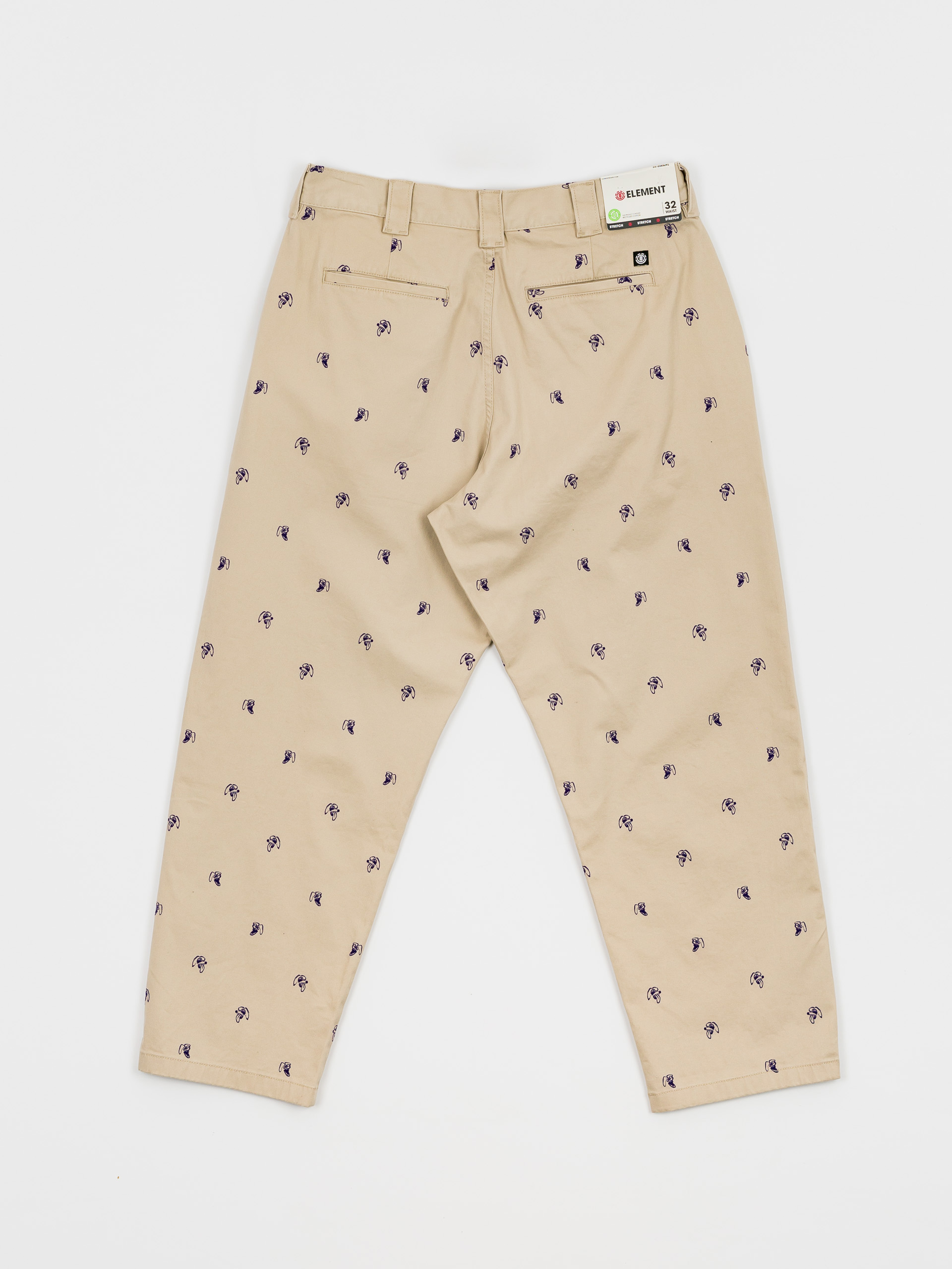 Element Space Chino Kisnadrág (oxford tan)