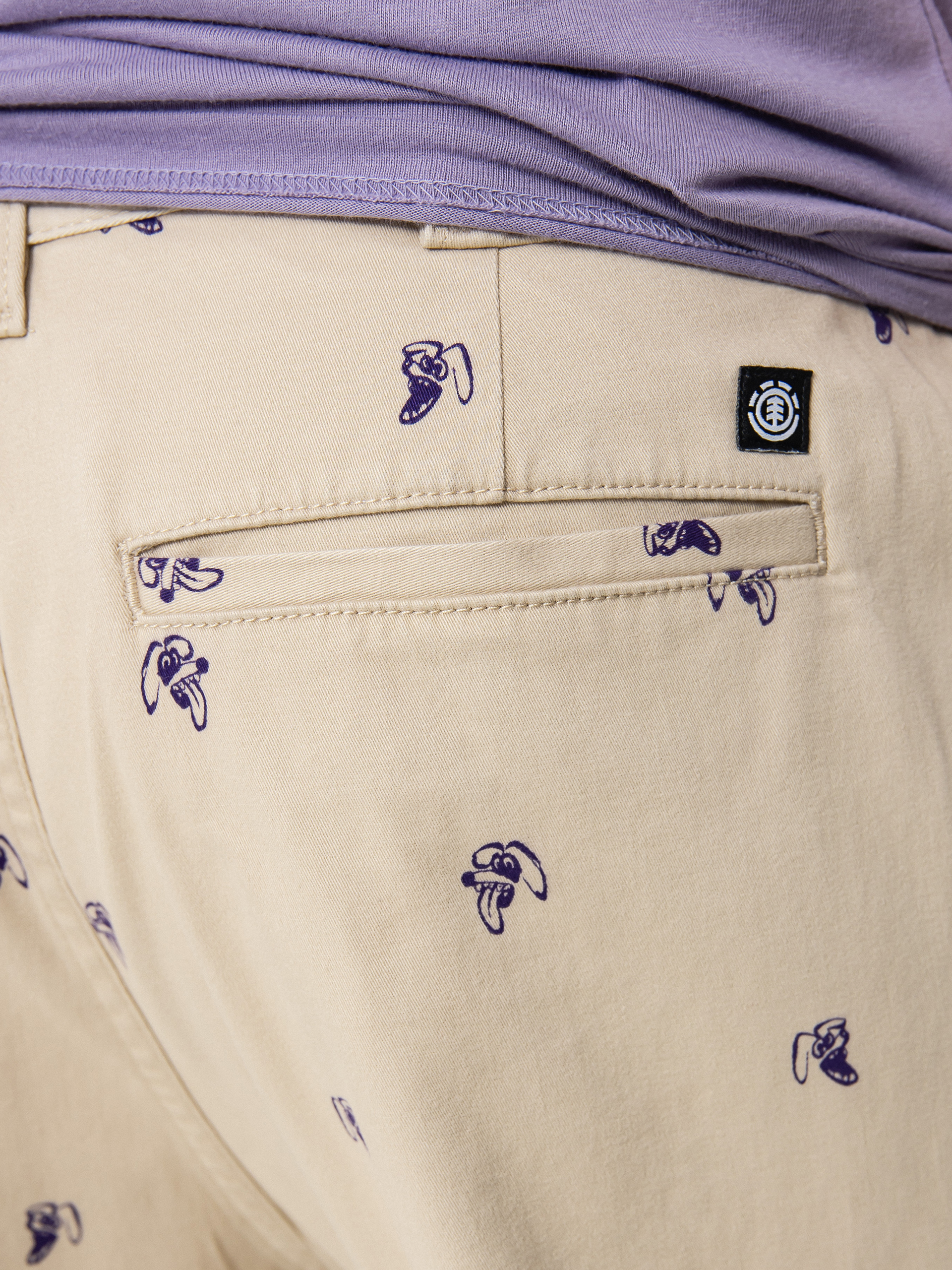 Element Space Chino Kisnadrág (oxford tan)