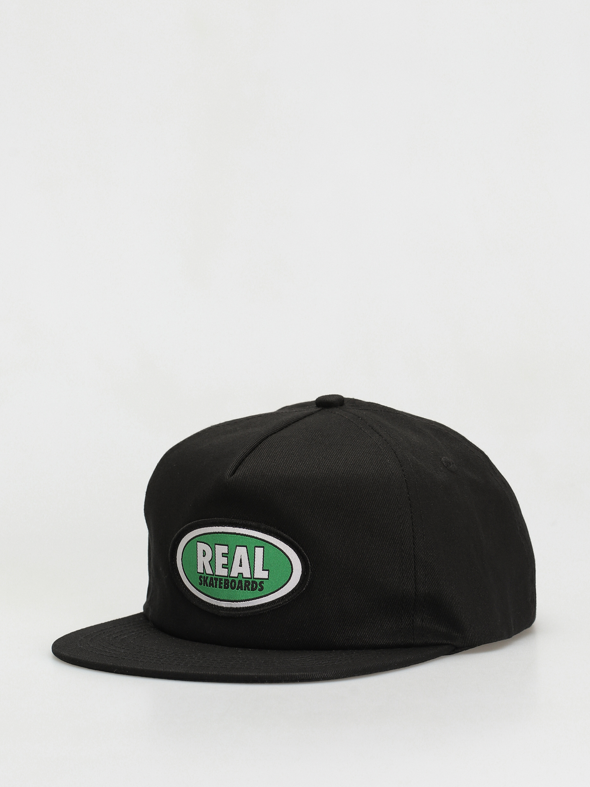 Real Adj Oval>Snapback Baseball sapka (black/green)