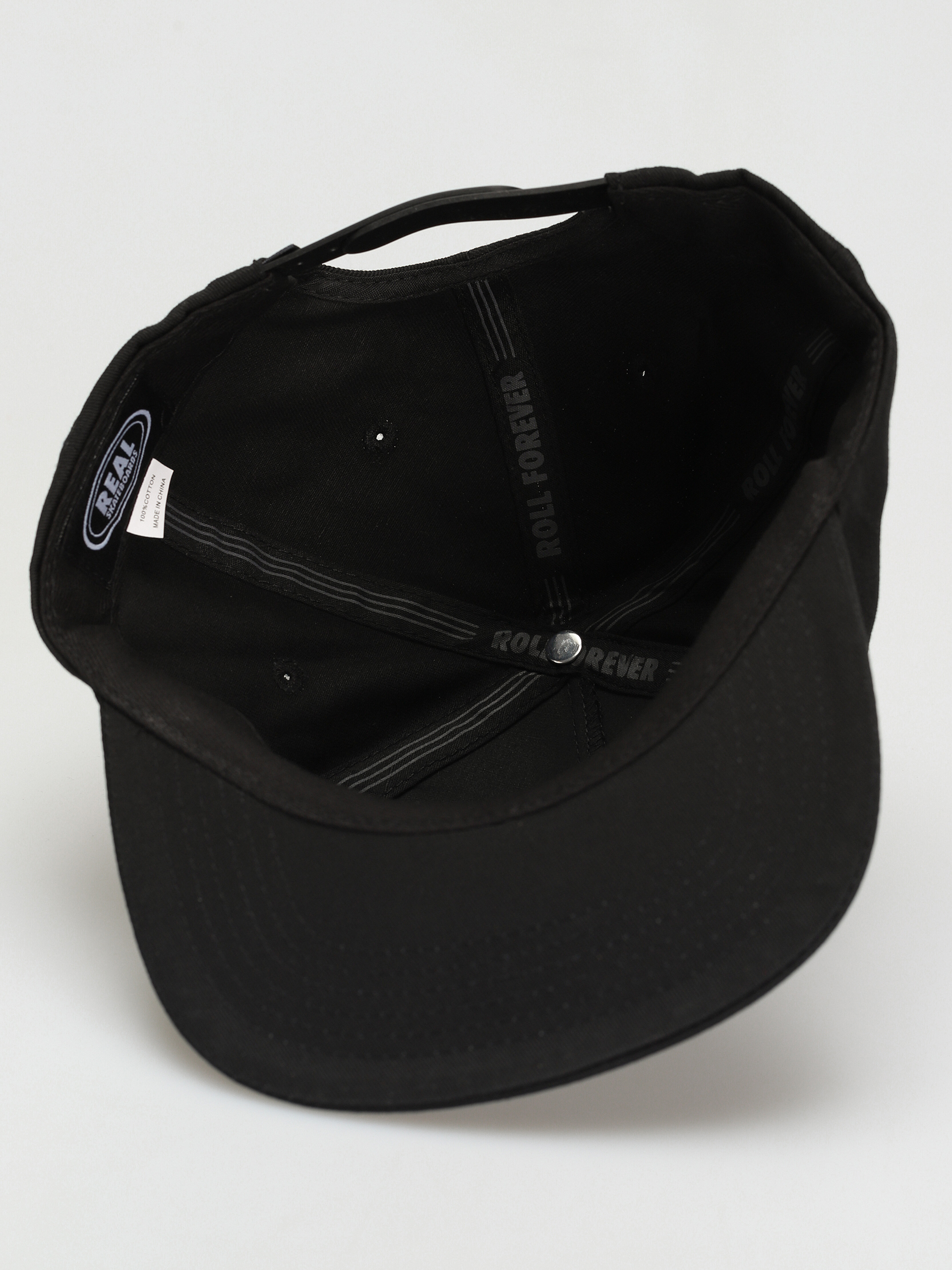 Real Adj Oval>Snapback Baseball sapka (black/green)