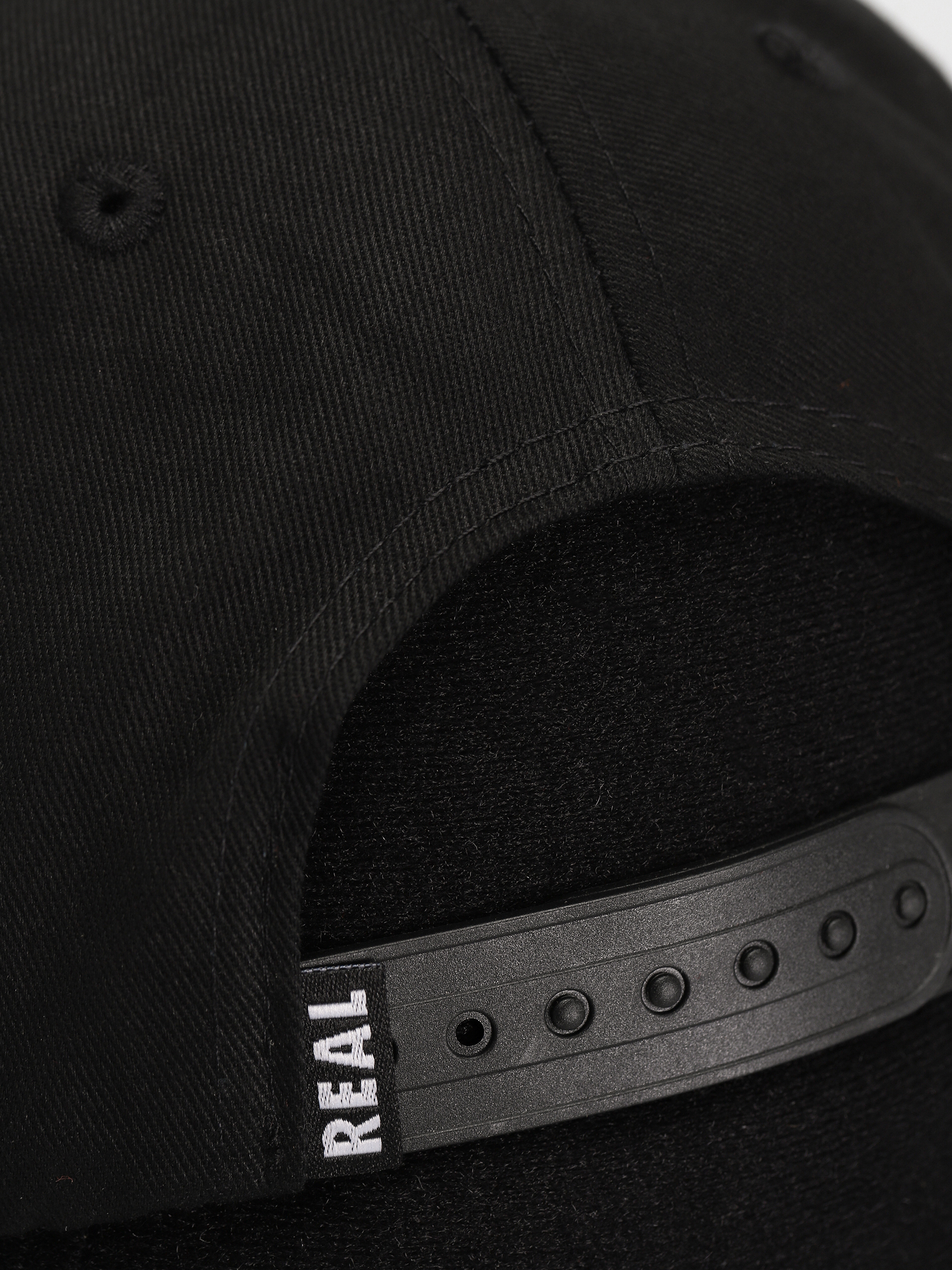 Real Adj Oval>Snapback Baseball sapka (black/green)