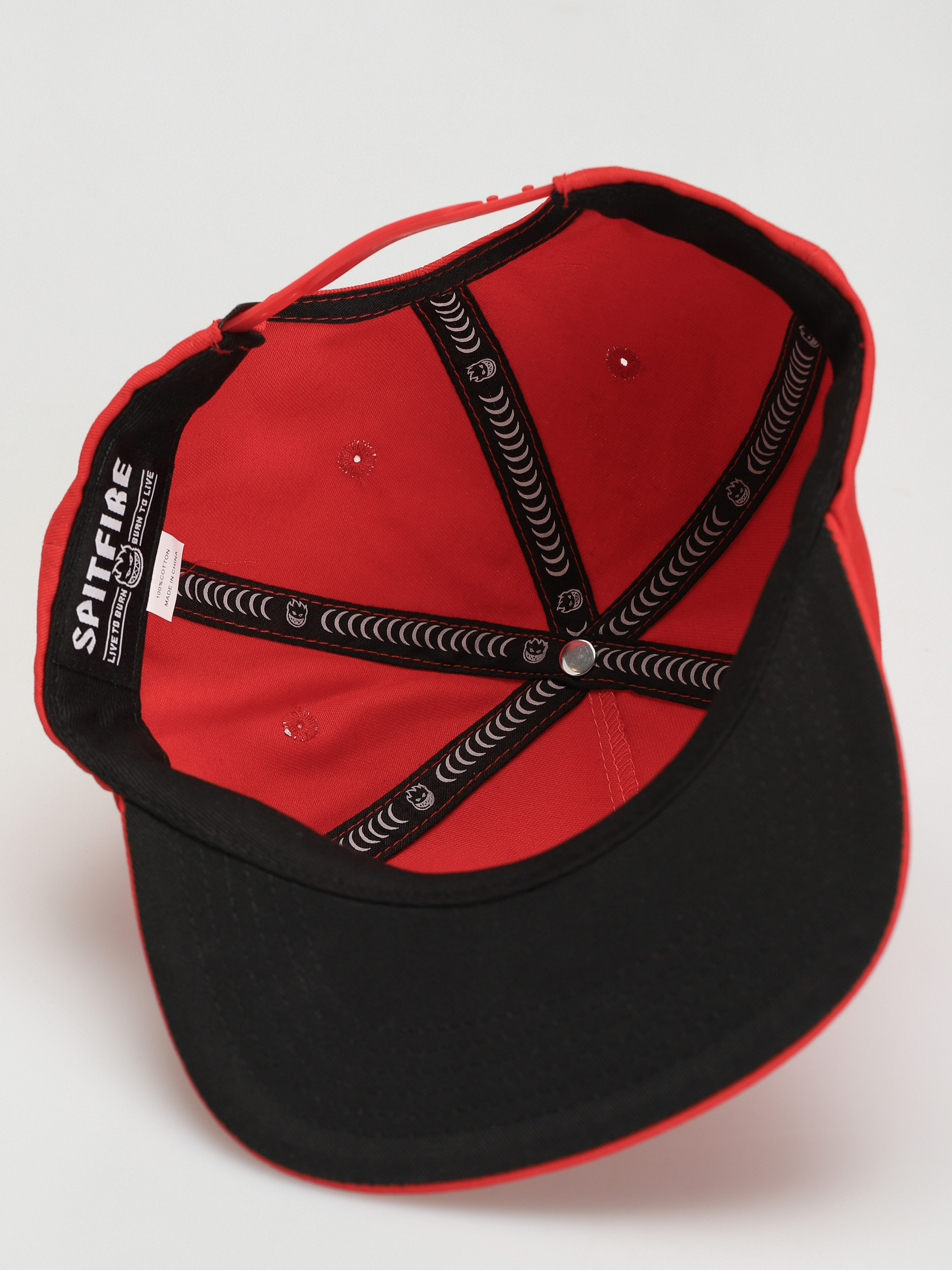 Spitfire Adj Eternal Basic Snapback Baseball sapka (red)